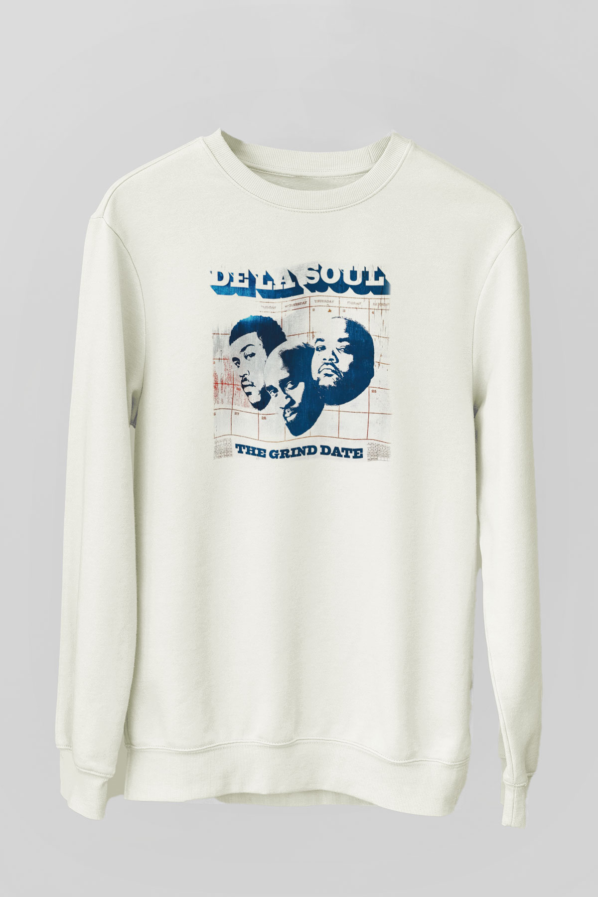 De La Soul Beyaz Unisex Sweatshirt