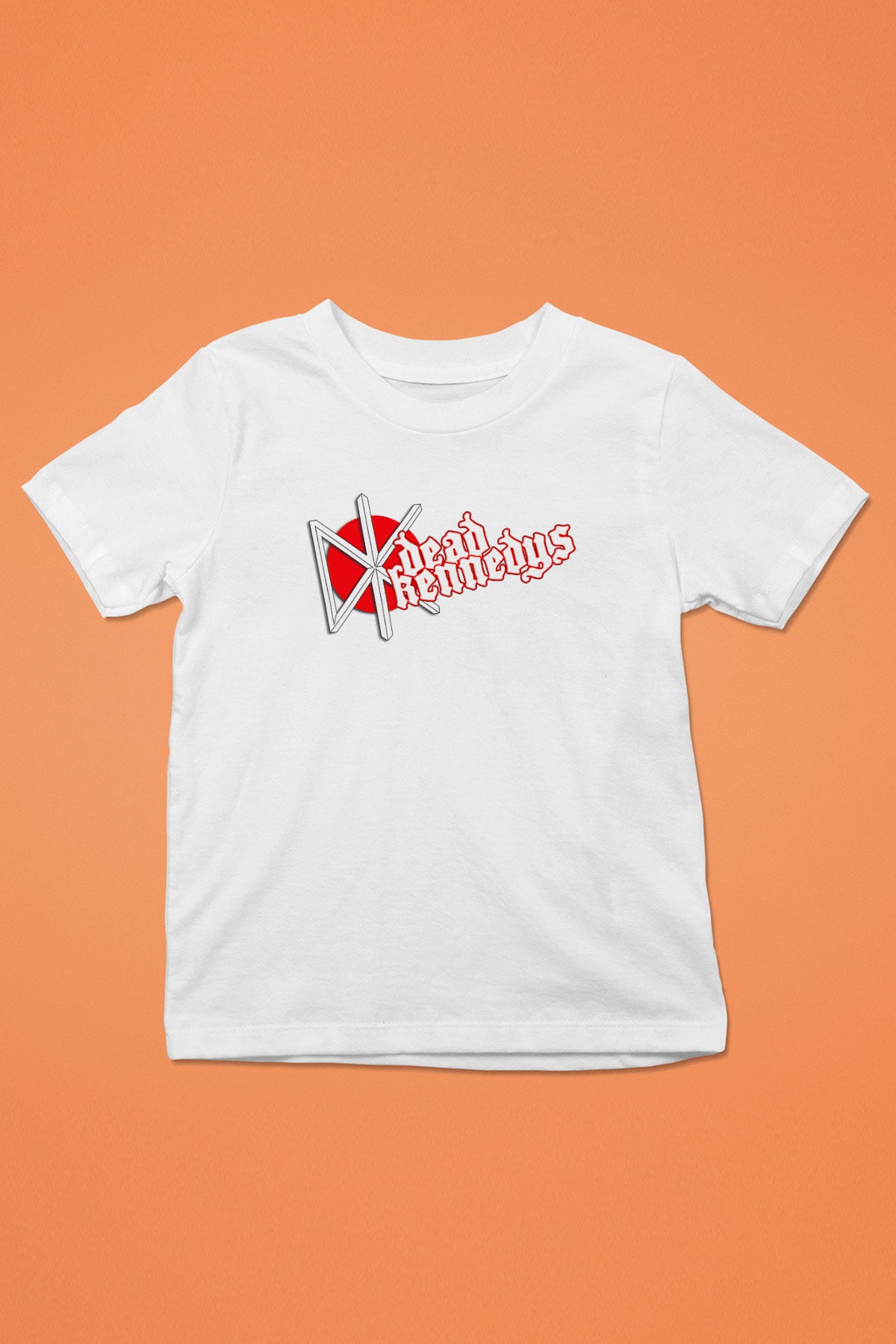 Dead Kennedys Baskılı Beyaz Unisex Çocuk Tişört