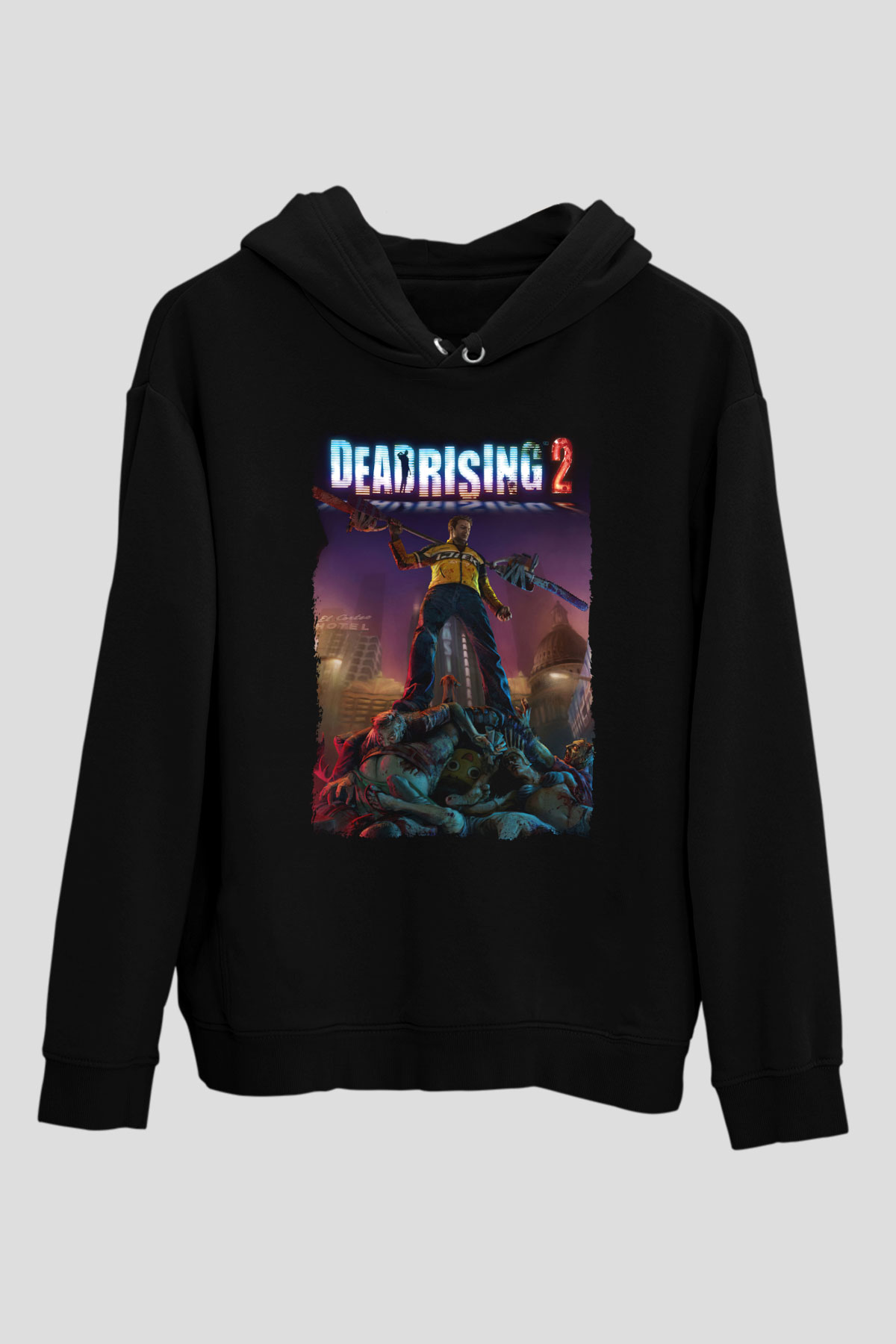 Dead Rising Siyah Unisex Hoodie