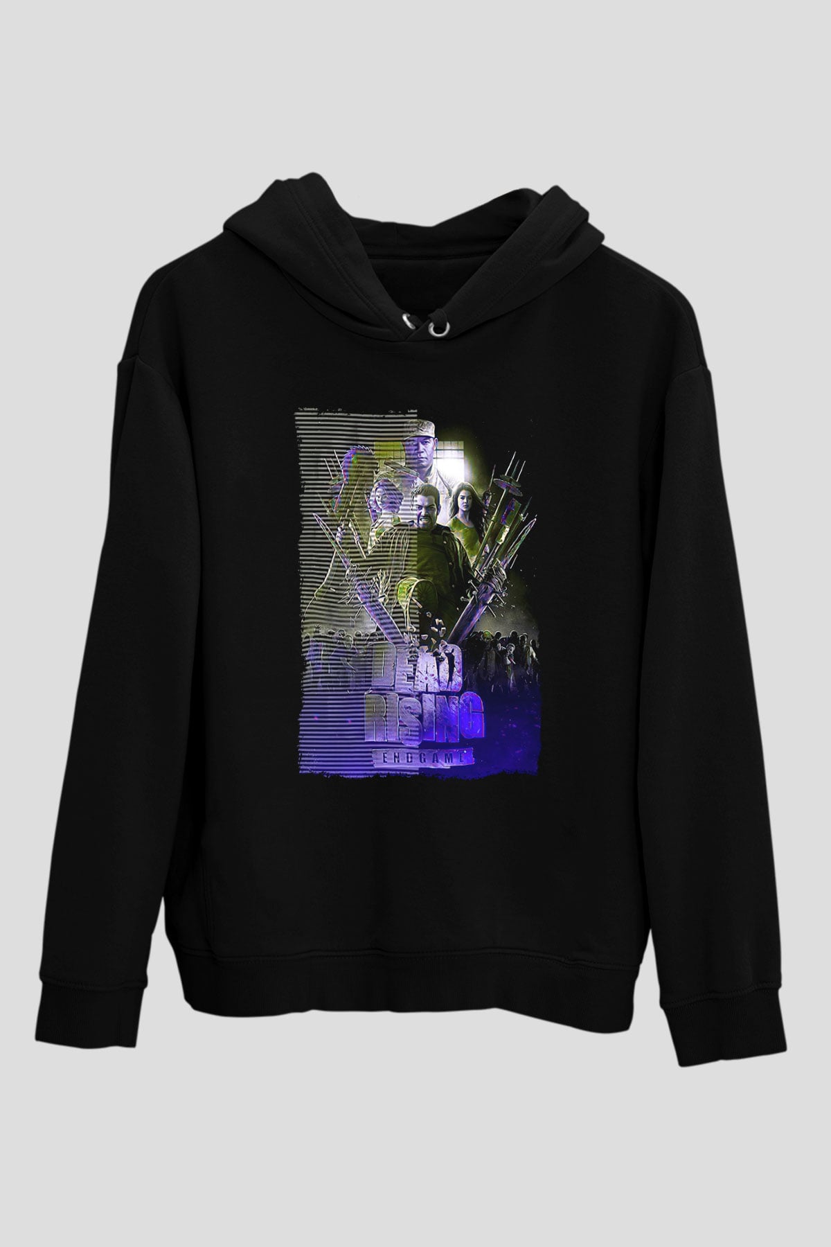 Dead Rising Siyah Unisex Hoodie