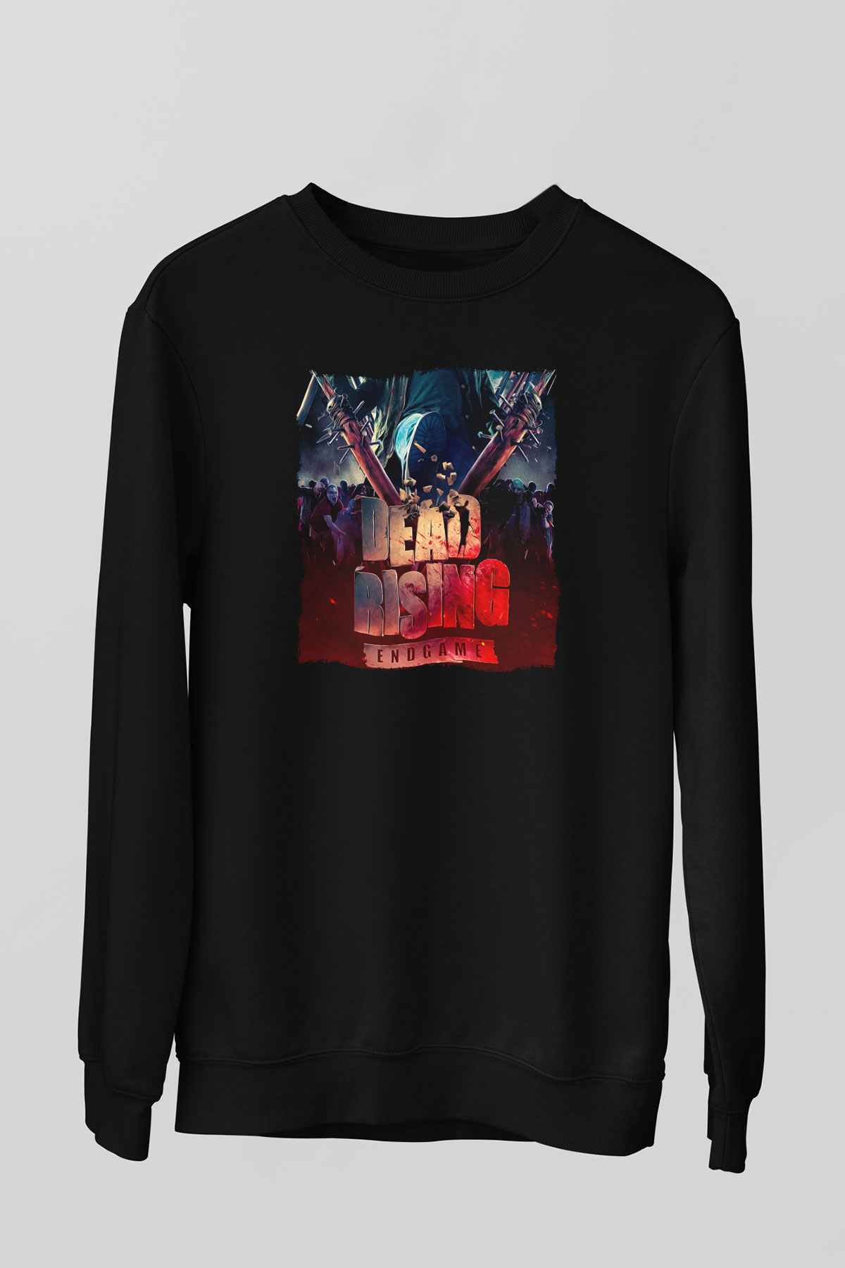 Dead Rising Siyah Unisex Sweatshirt