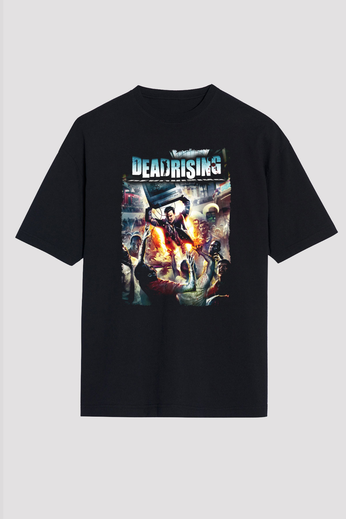 Dead Rising Siyah Unisex Tişört T-Shirt