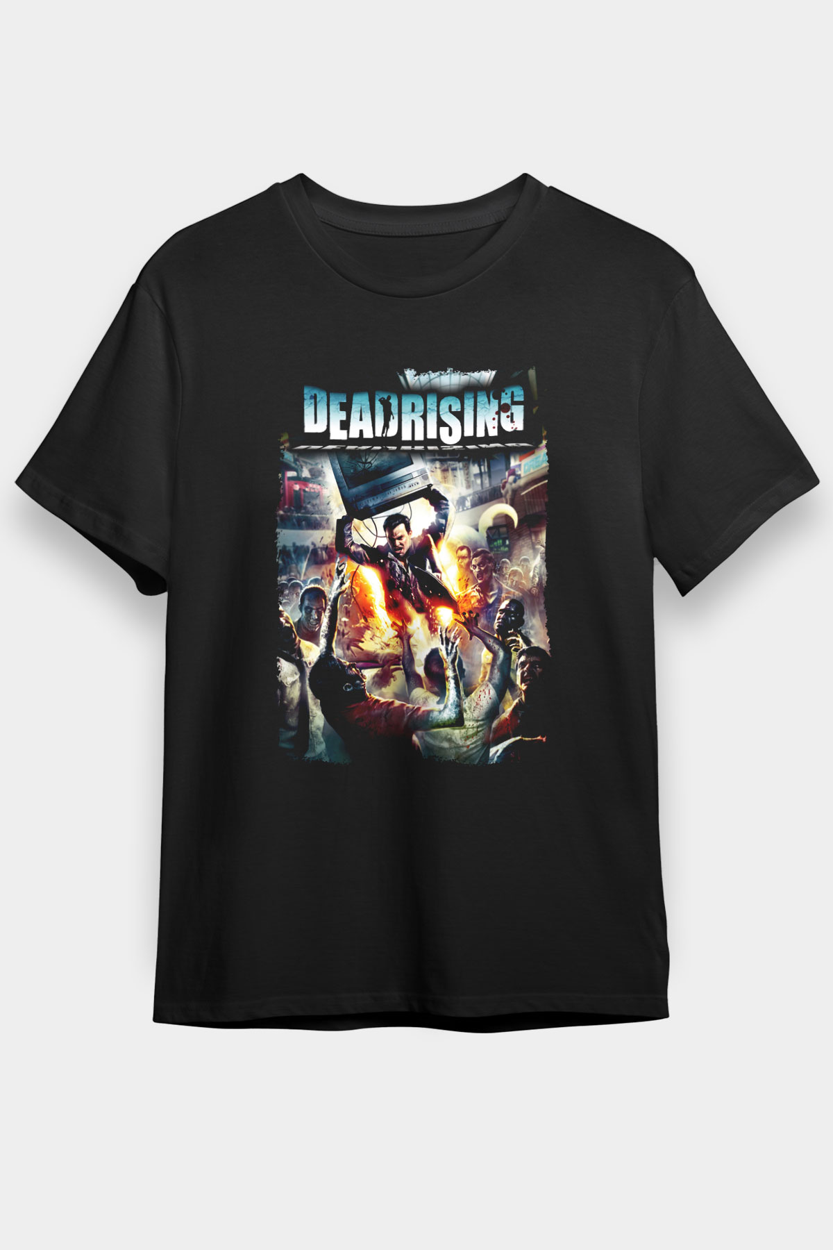 Dead Rising Siyah Unisex Tişört T-Shirt