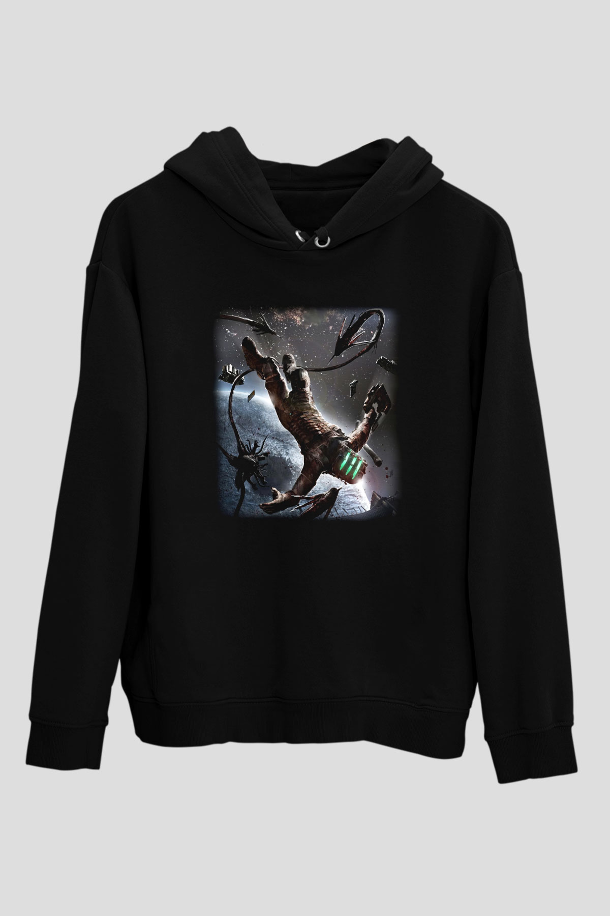 Dead Space Siyah Unisex Hoodie