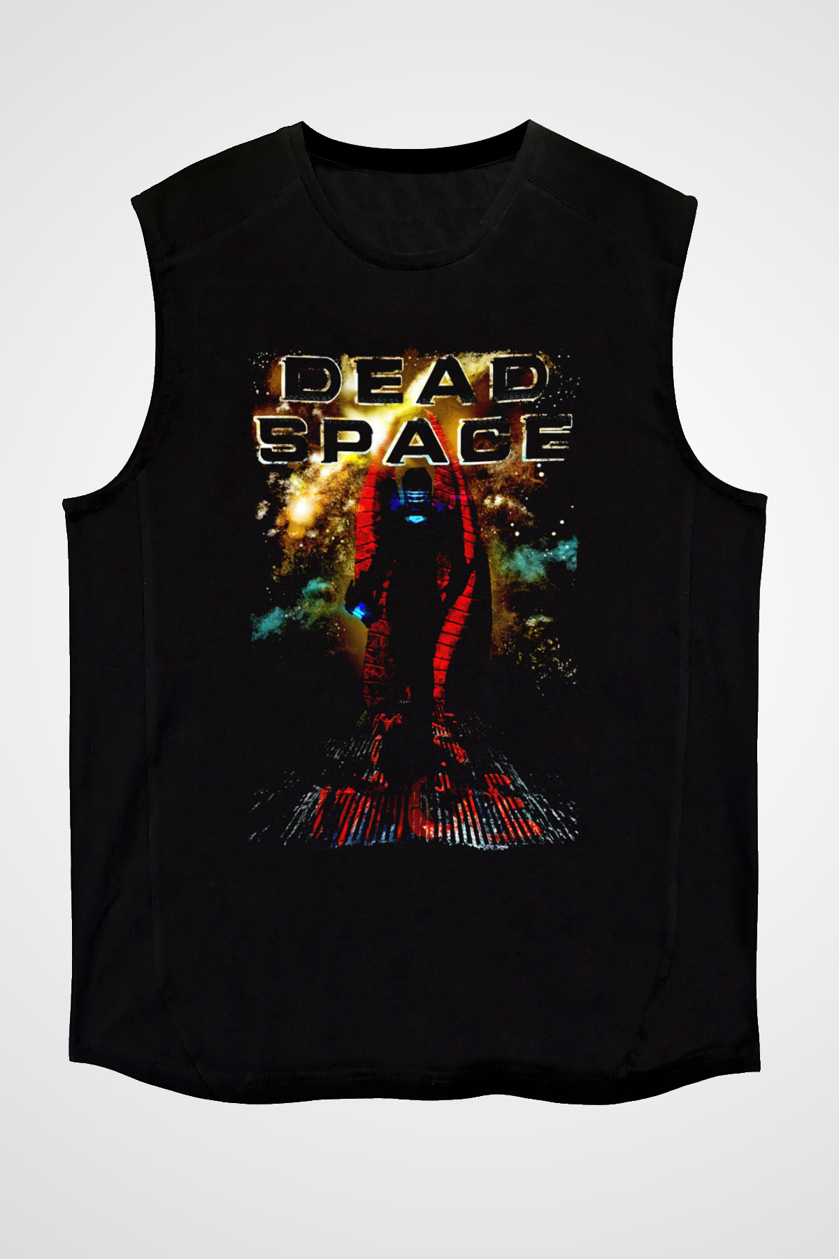 Dead Space Siyah Unisex Kolsuz Tişört