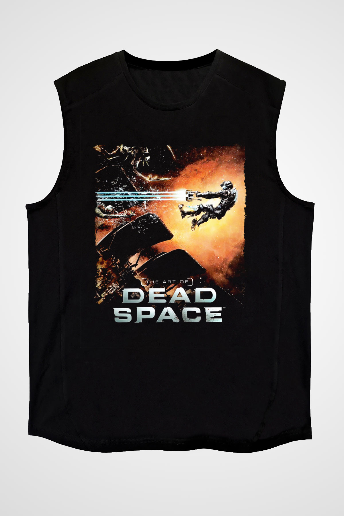 Dead Space Siyah Unisex Kolsuz Tişört