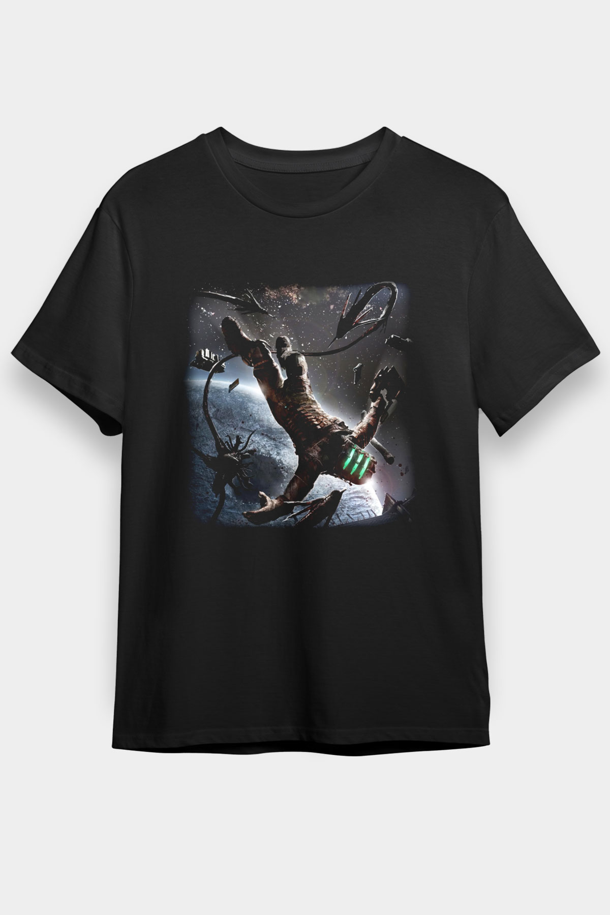 Dead Space Siyah Unisex Tişört T-Shirt
