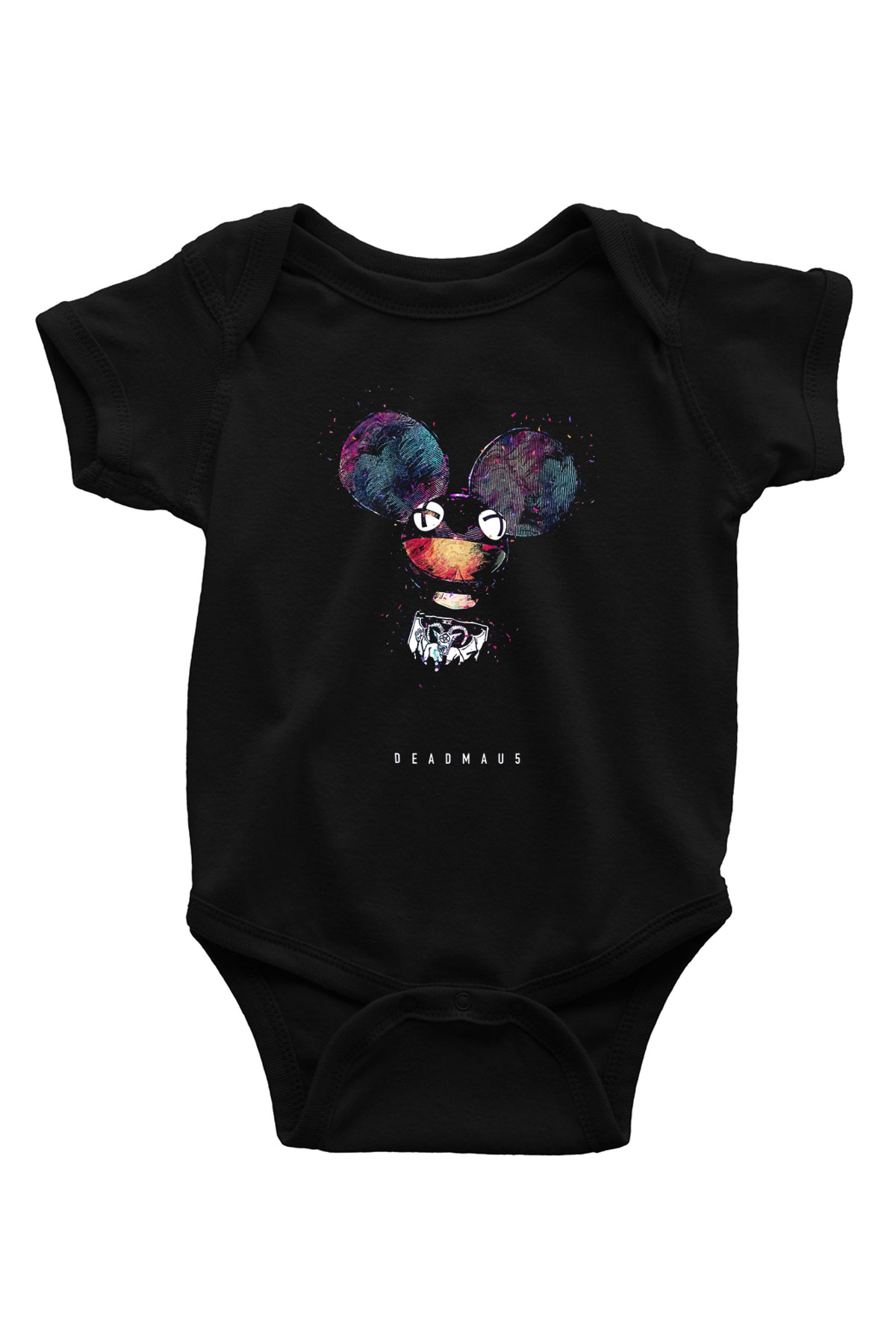 Deadmau5 Siyah Bebek Body - Zıbın