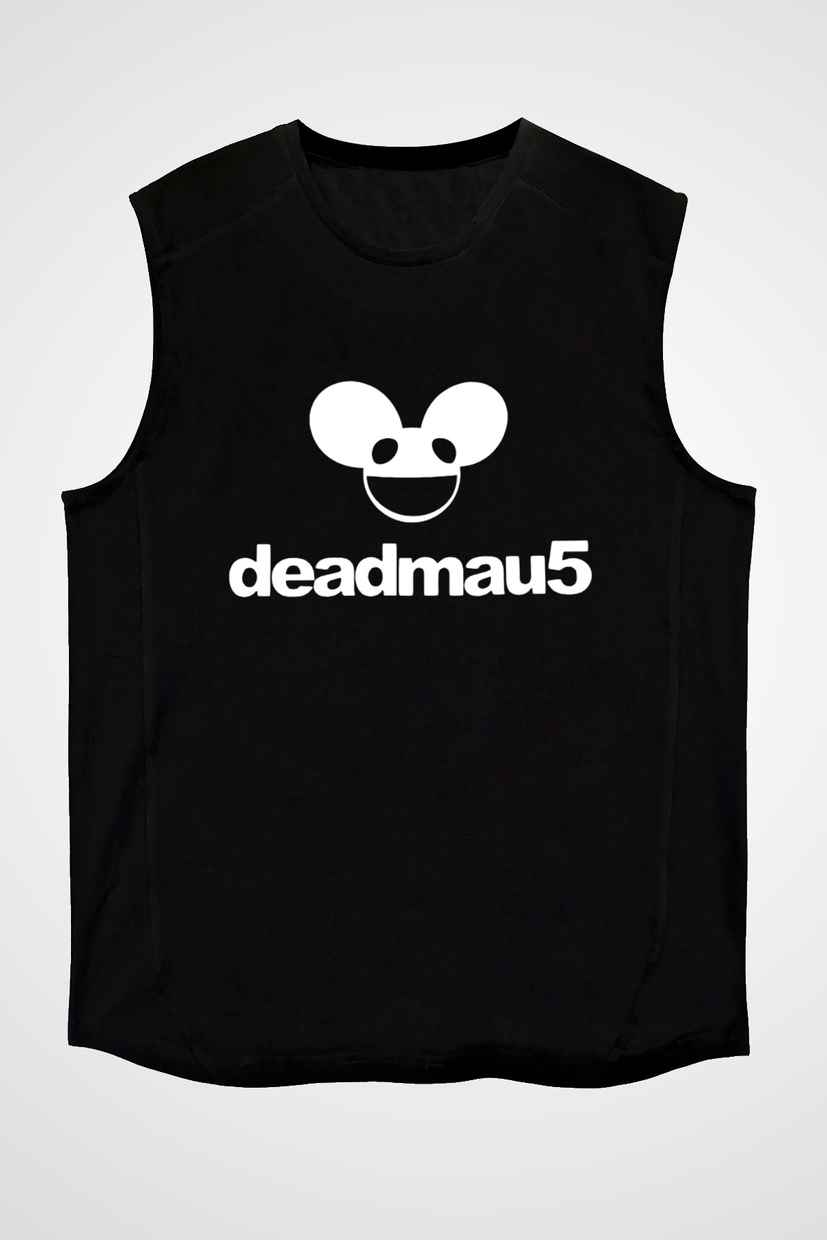 Deadmau5 Siyah Unisex Kolsuz Tişört