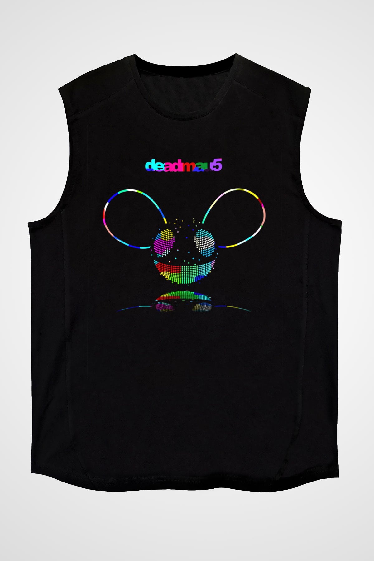 Deadmau5 Siyah Unisex Kolsuz Tişört