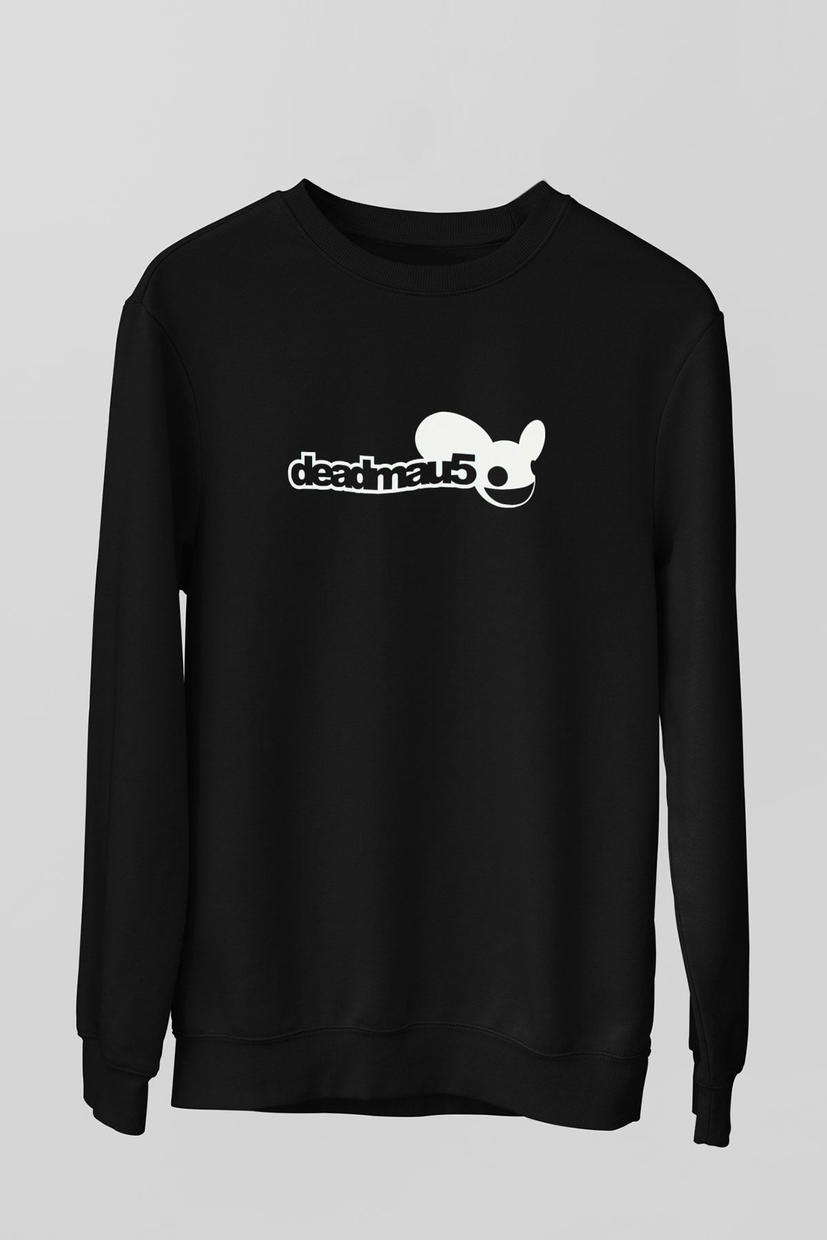 Deadmau5 Siyah Unisex Sweatshirt