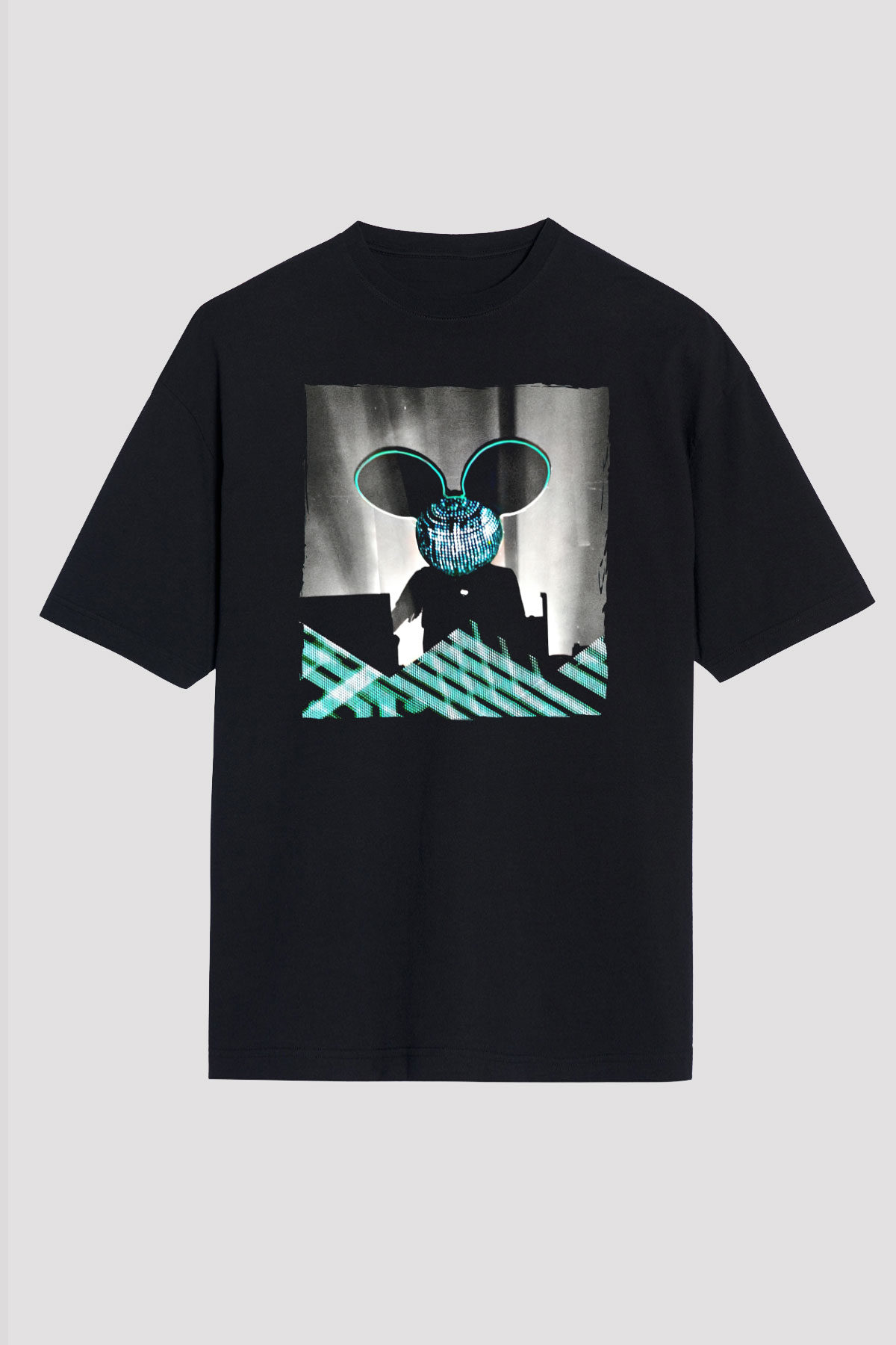 Deadmau5 Siyah Unisex Tişört T-Shirt - TişörtFabrikası