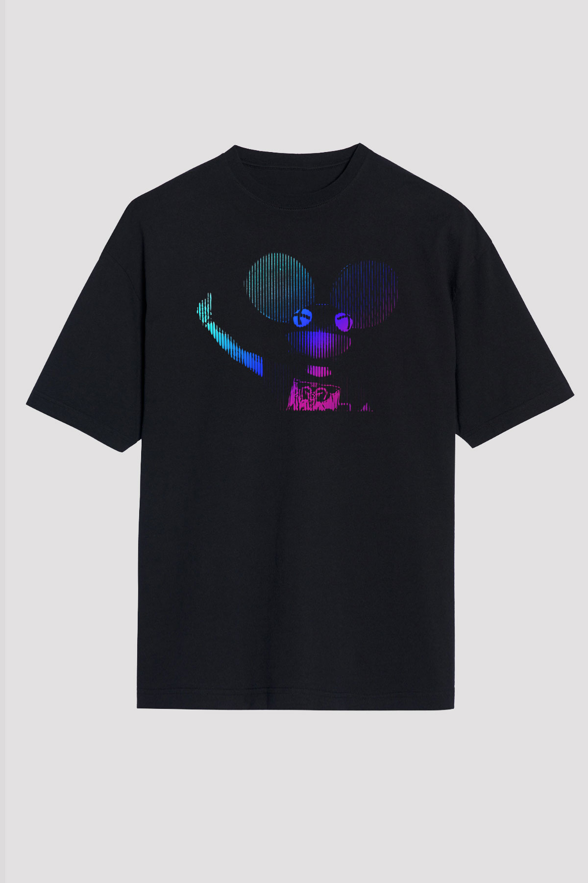 Deadmau5 Siyah Unisex Tişört T-Shirt - TişörtFabrikası