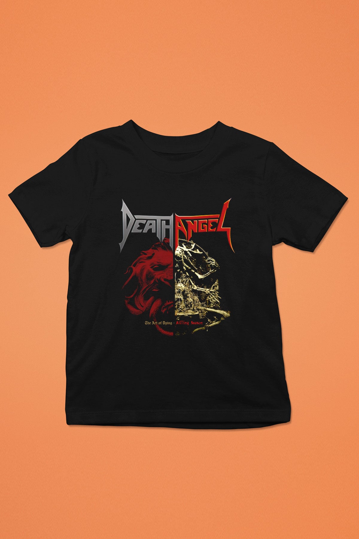 Death Angel Siyah Unisex Çocuk Tişört