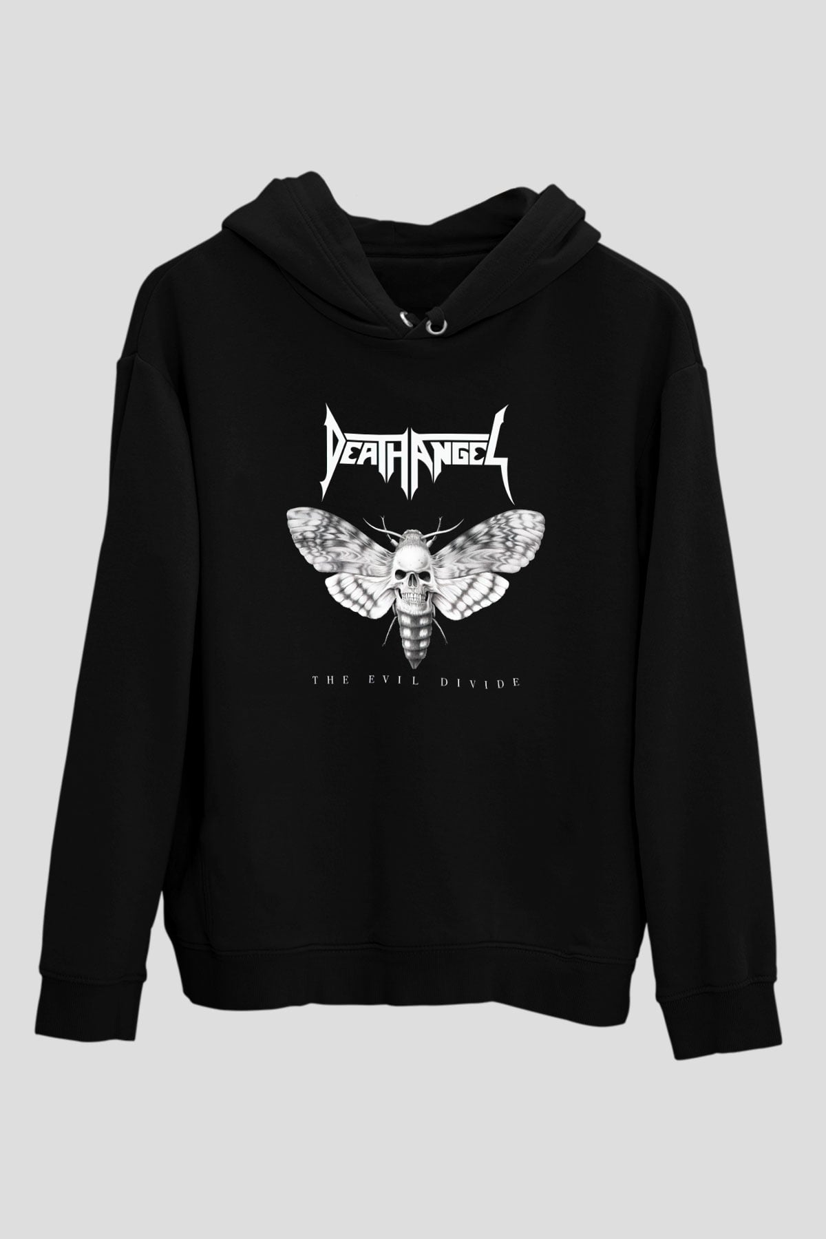 Death Angel Siyah Unisex Hoodie