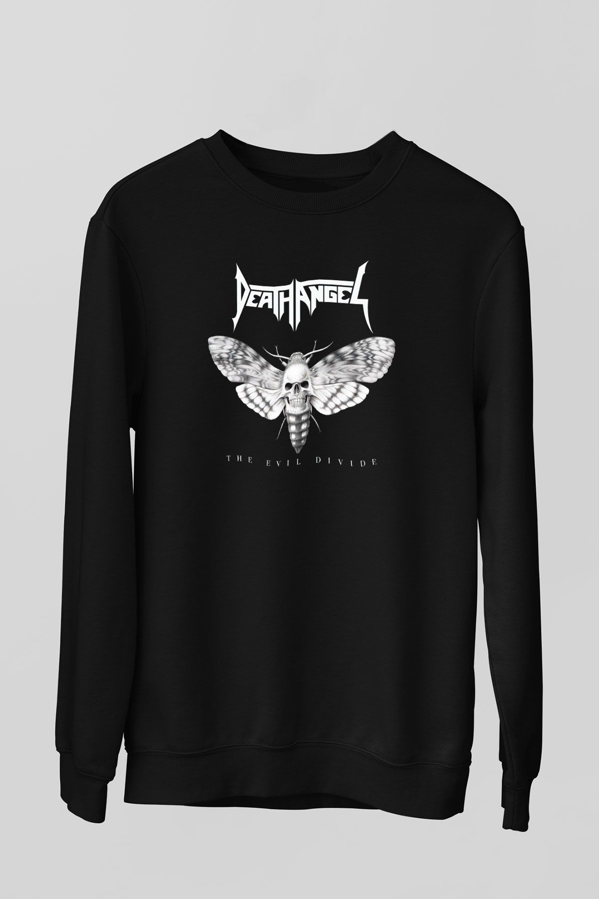 Death Angel Siyah Unisex Sweatshirt