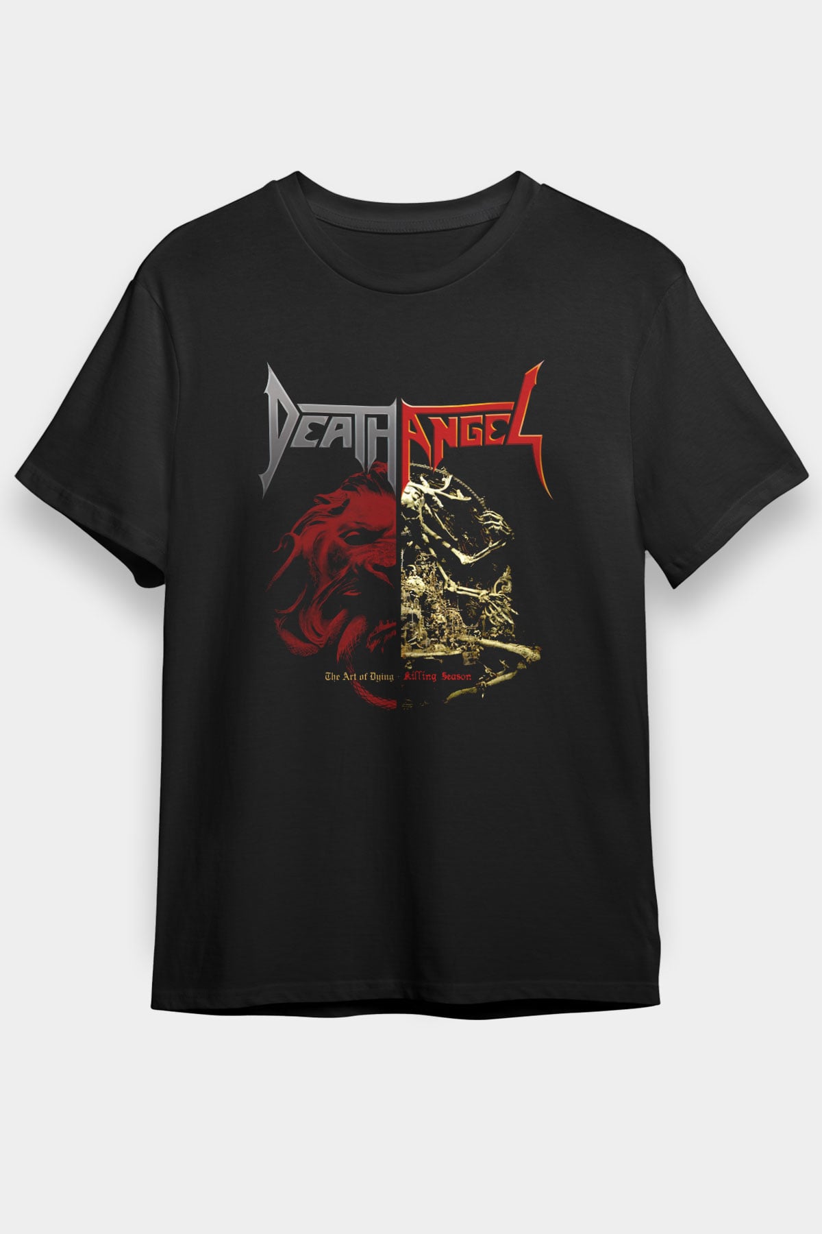 Death Angel Siyah Unisex Tişört T-Shirt - TişörtFabrikası