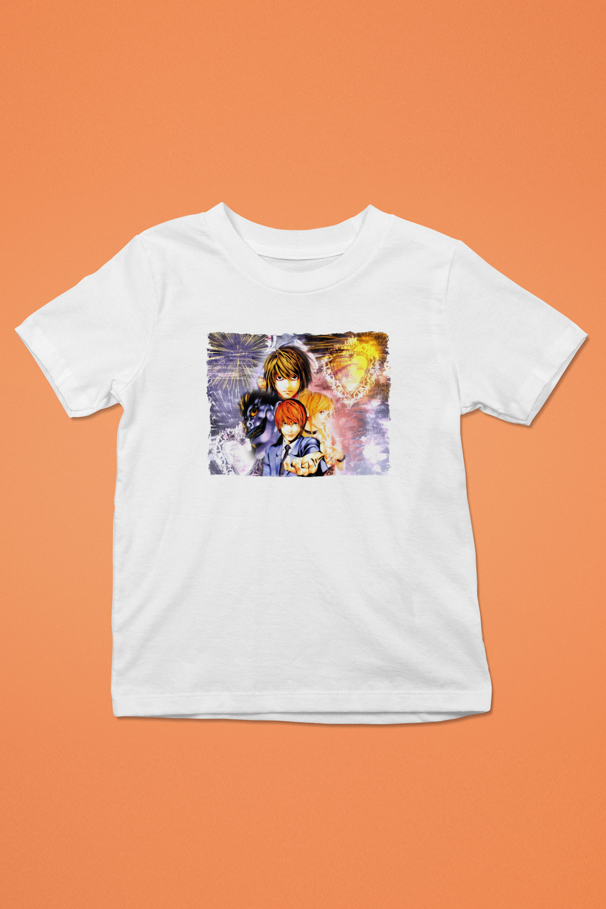 Death Note Beyaz Unisex Çocuk Tişört