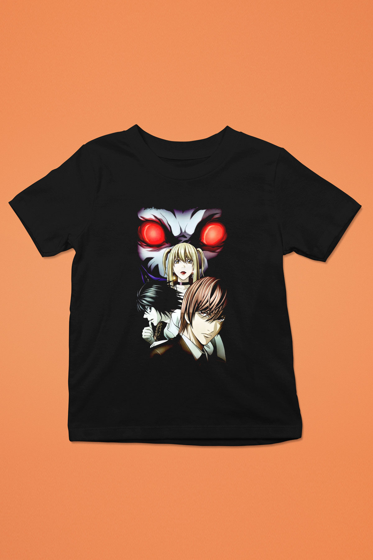 Death Note Siyah Unisex Çocuk Tişört