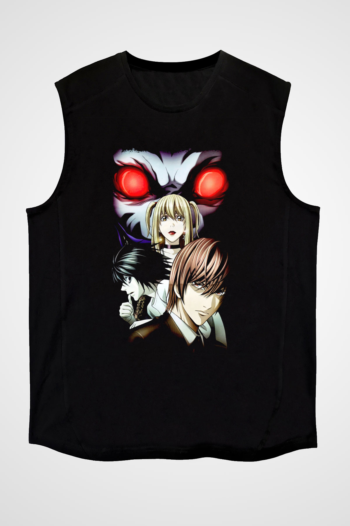 Death Note Siyah Unisex Kolsuz Tişört