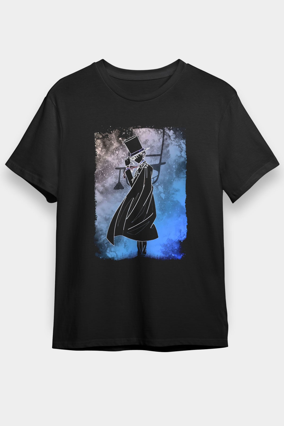 Dedektif Siyah Unisex Tişört T-Shirt - TişörtFabrikası