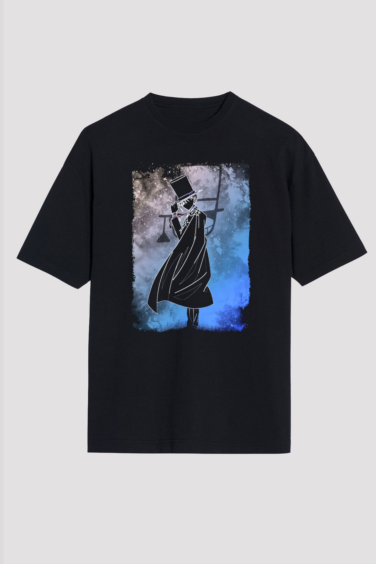 Dedektif Siyah Unisex Tişört T-Shirt - TişörtFabrikası