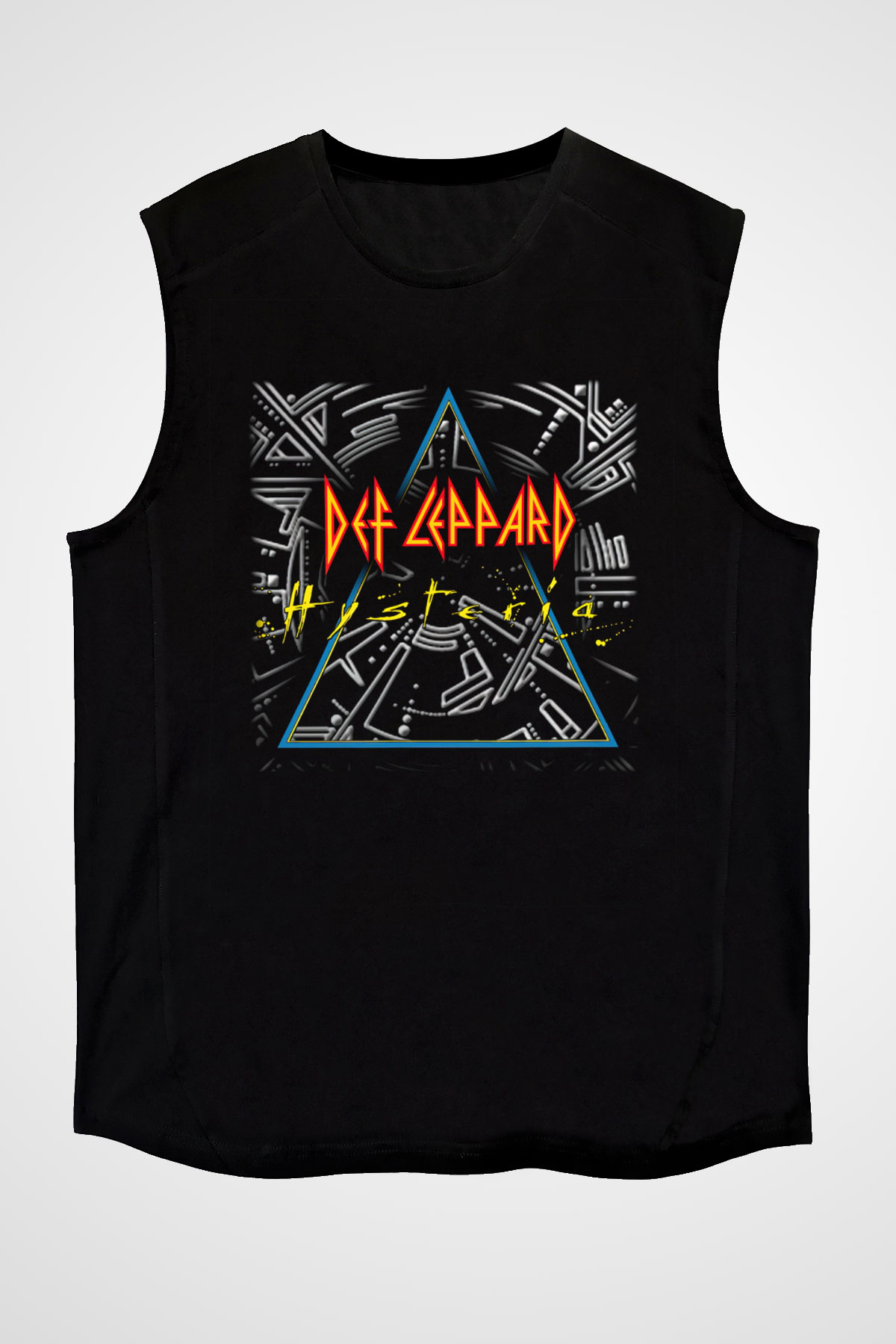 Def Leppard Siyah Unisex Kolsuz Tişört