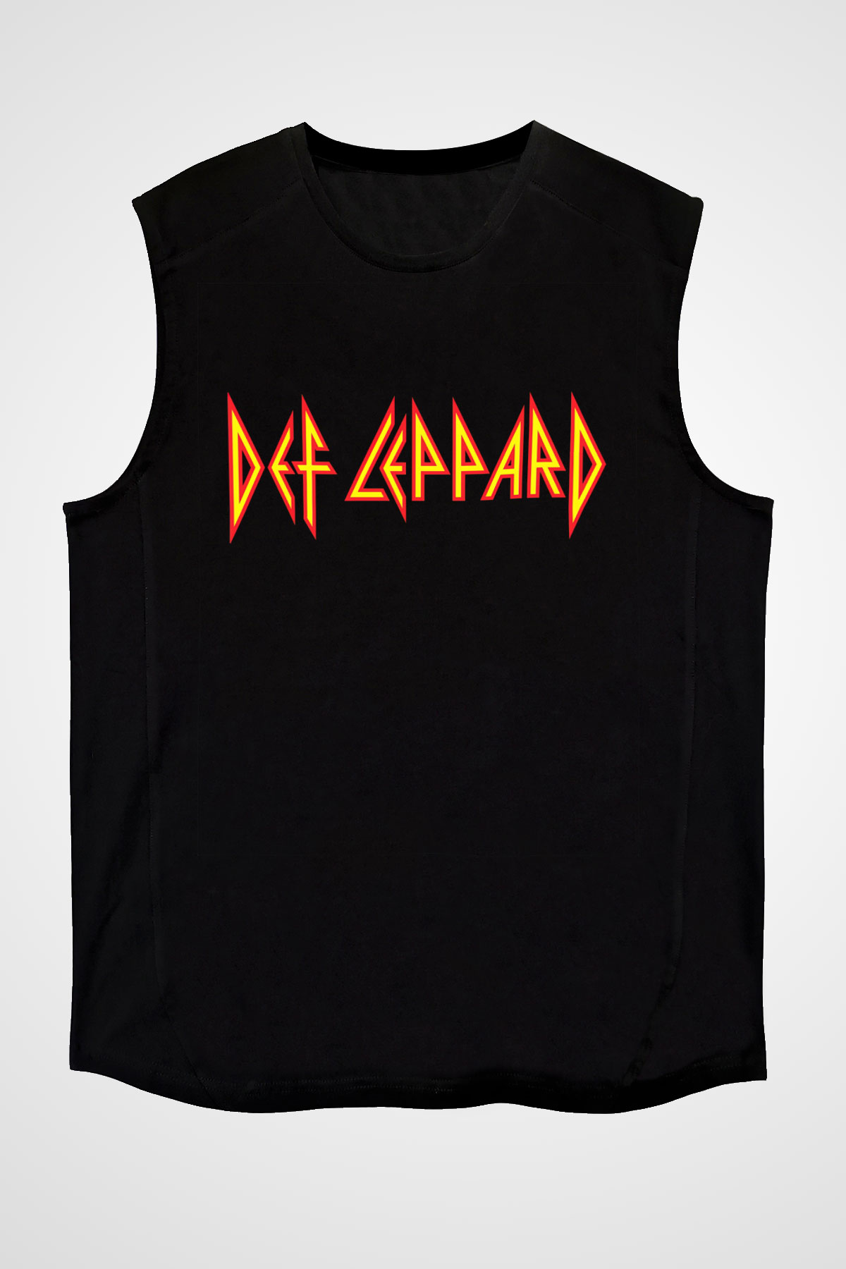 Def Leppard Siyah Unisex Kolsuz Tişört