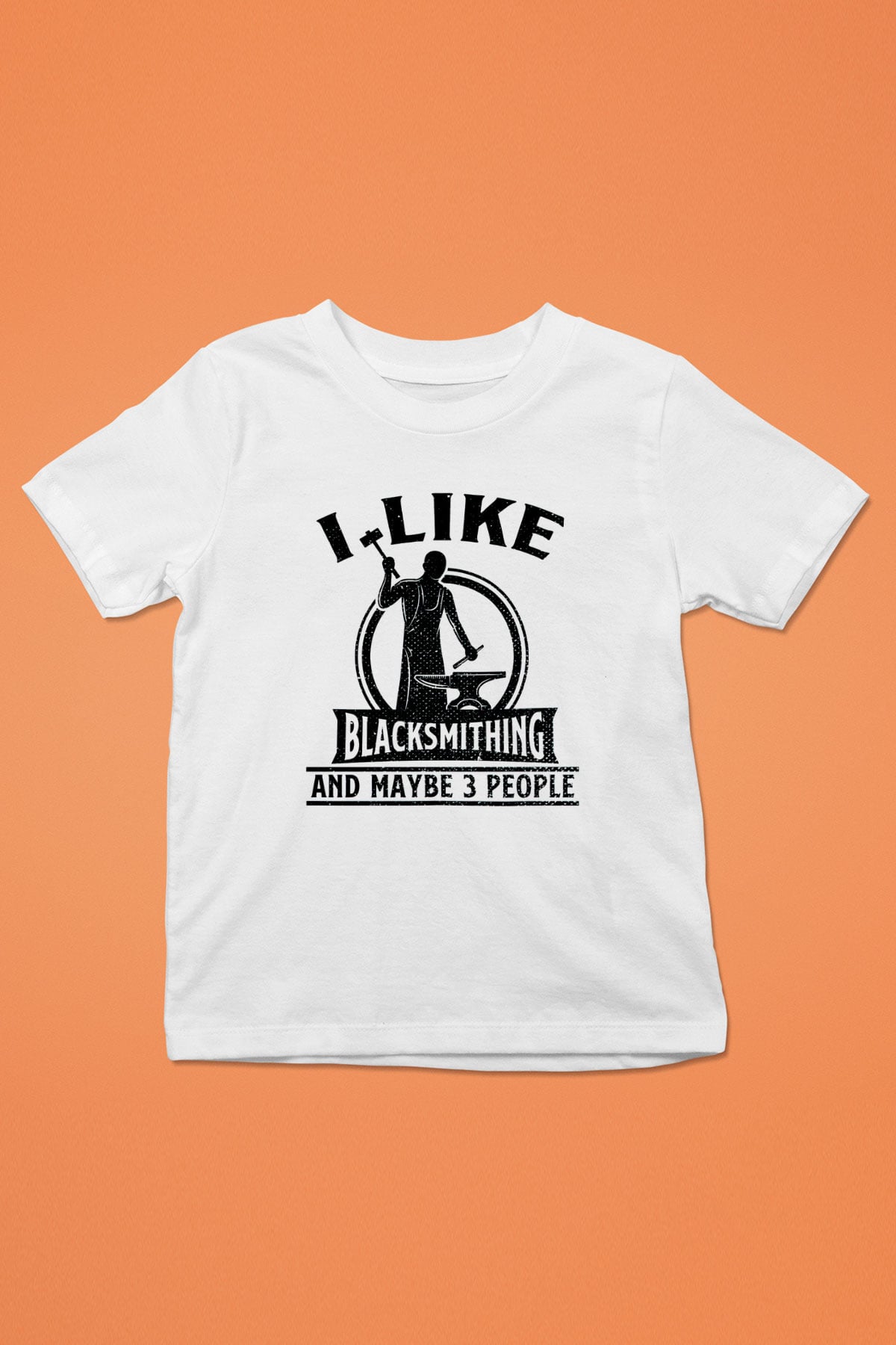Demirci Beyaz Unisex Çocuk Tişört