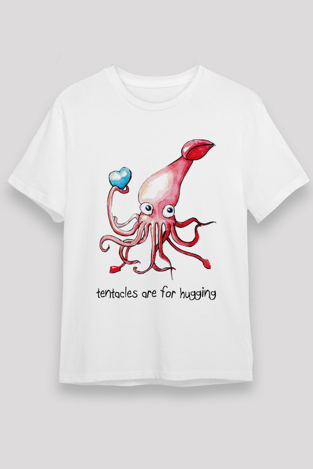 Deniz canlıları Beyaz Unisex Tişört T-Shirt - TişörtFabrikası