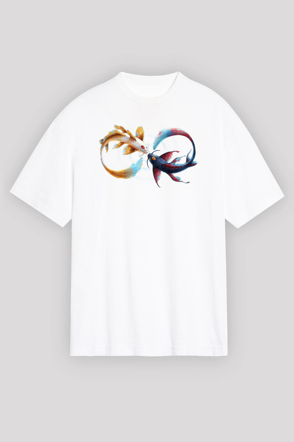 Deniz canlıları Beyaz Unisex Tişört T-Shirt - TişörtFabrikası