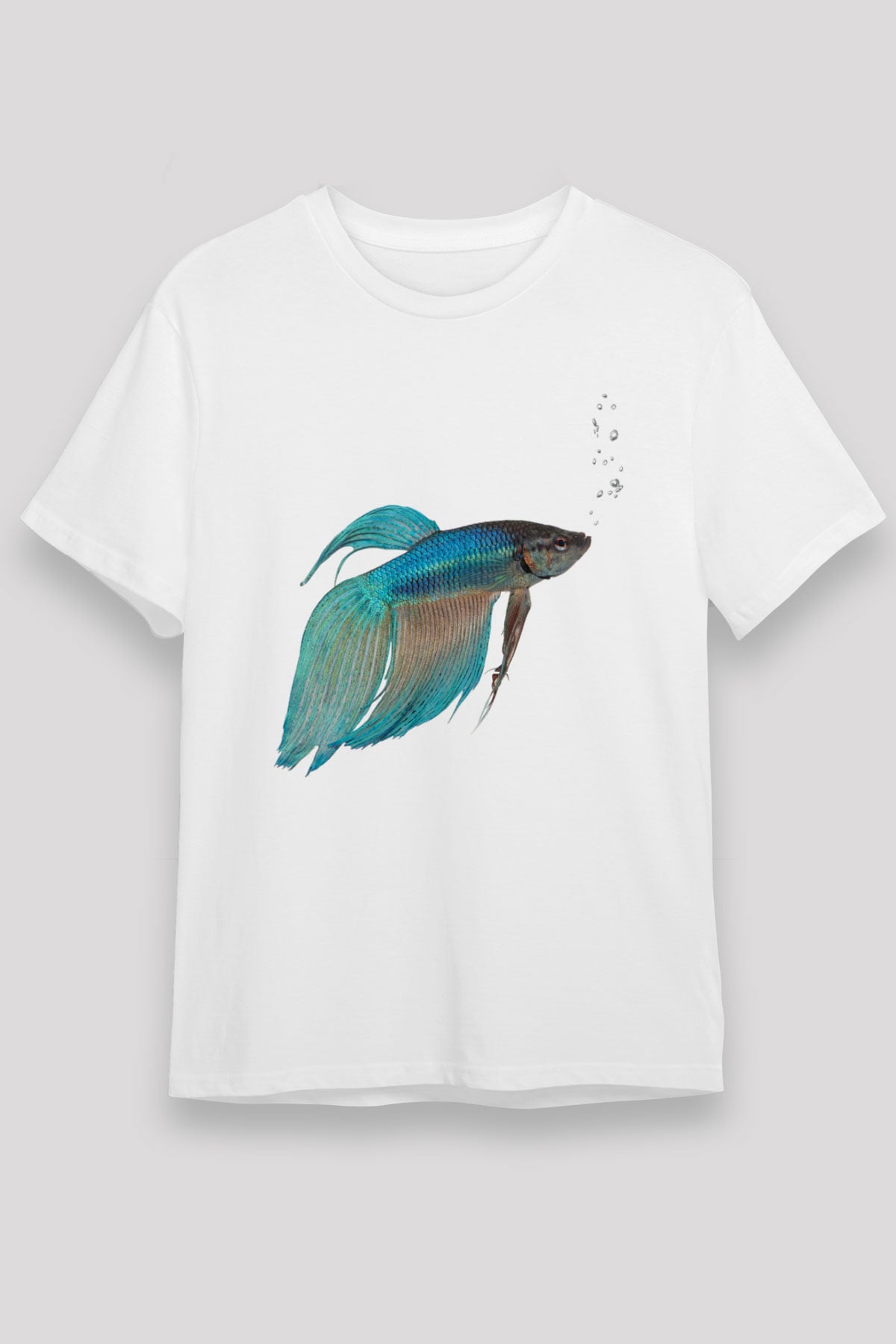Deniz canlıları Beyaz Unisex Tişört T-Shirt - TişörtFabrikası
