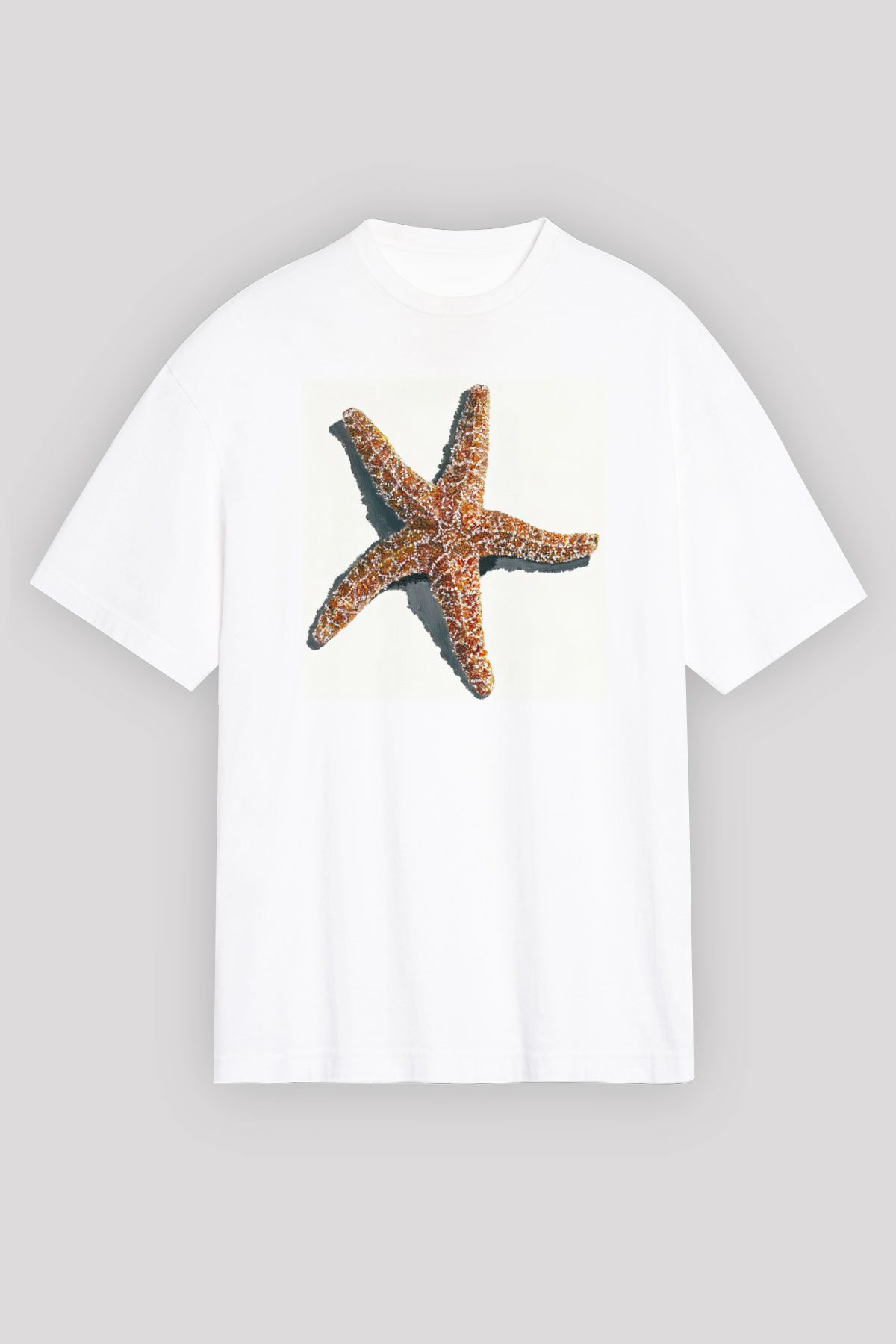 Deniz canlıları Beyaz Unisex Tişört T-Shirt - TişörtFabrikası