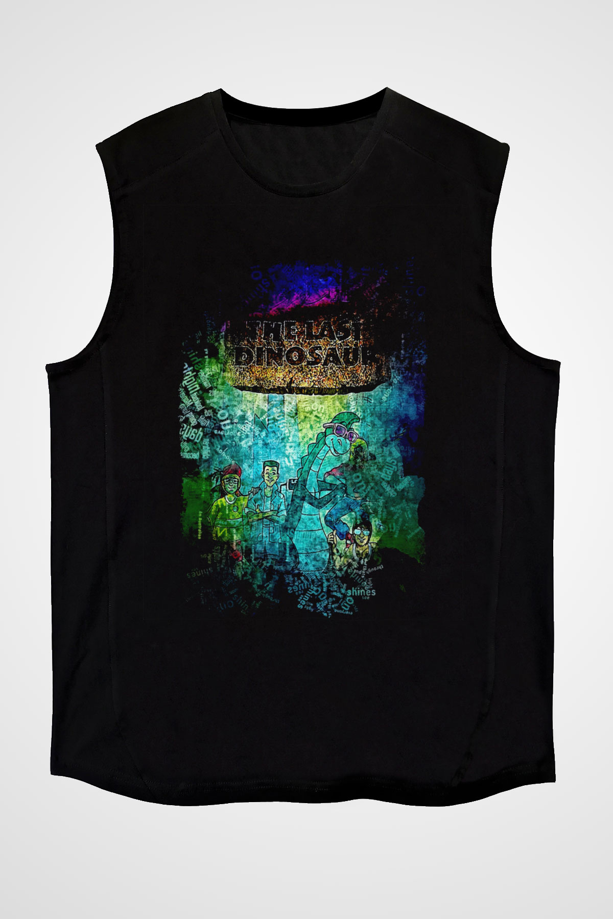 Denver, the Last Dinosaur Siyah Unisex  Kolsuz Tişört