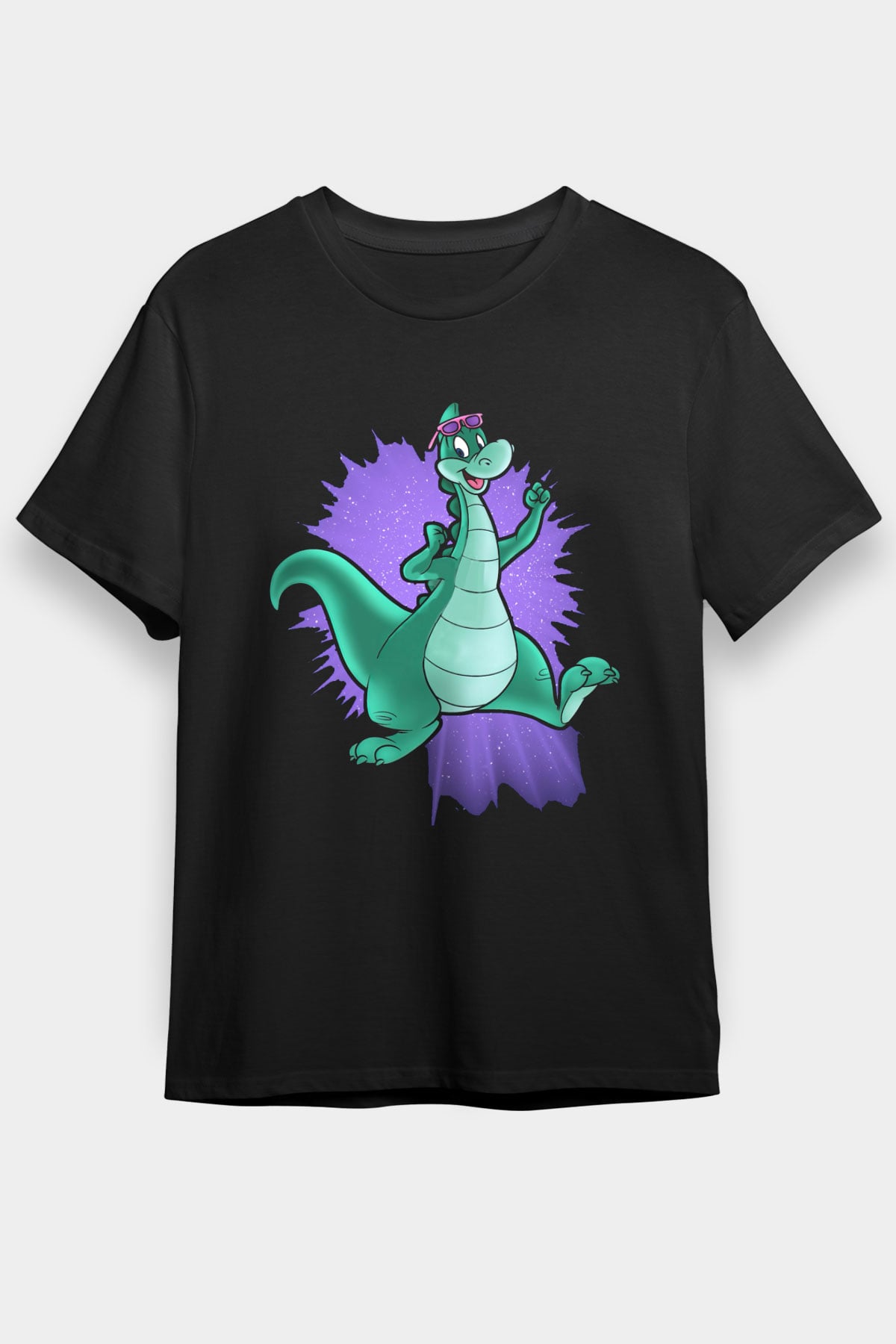 Denver, the Last Dinosaur Siyah Unisex Tişört