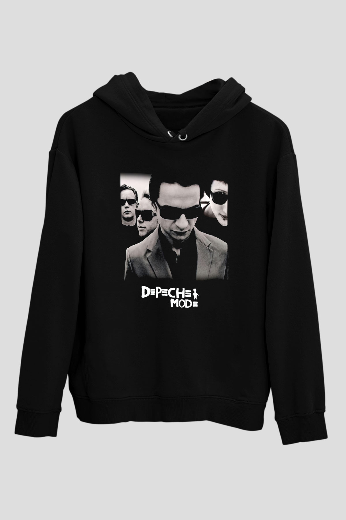 Depeche Mode Siyah Unisex Hoodie