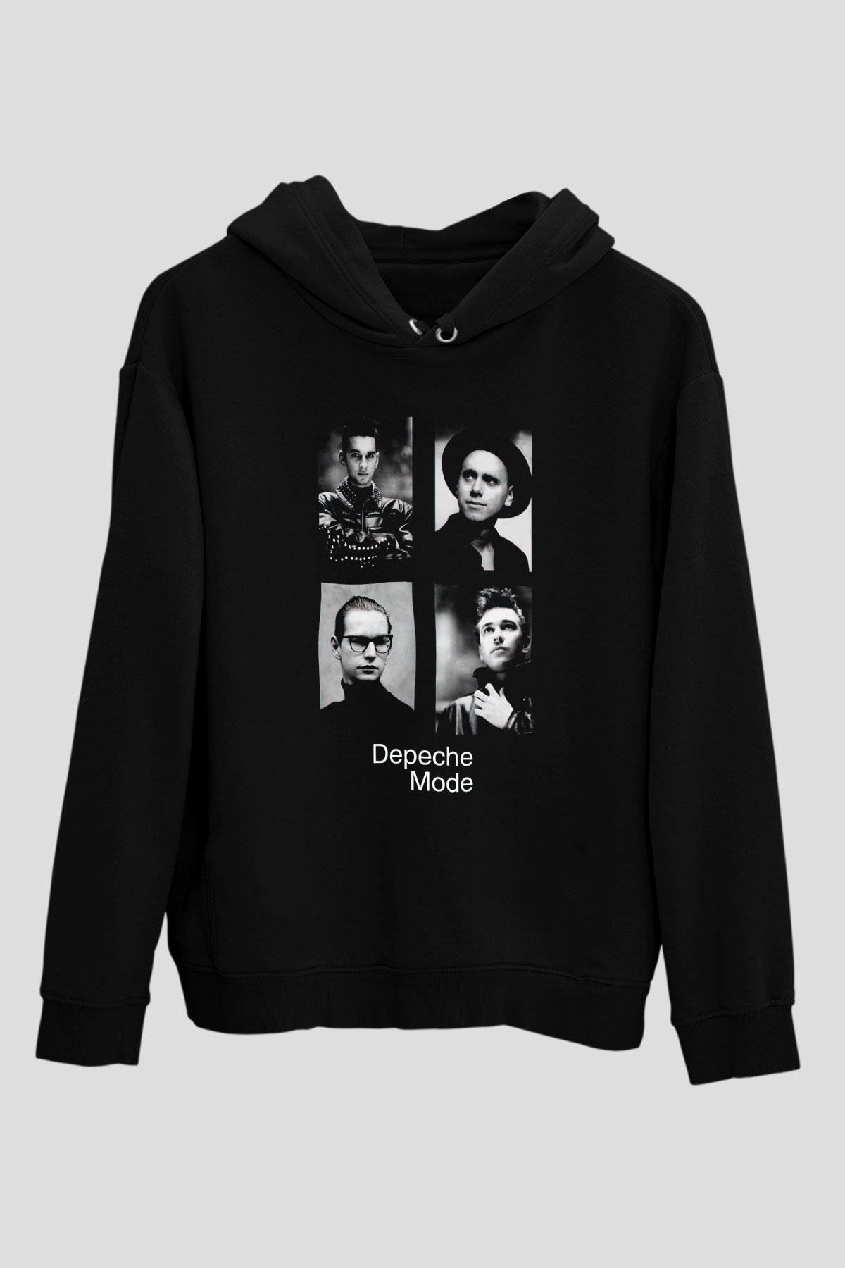 Depeche Mode Siyah Unisex Hoodie