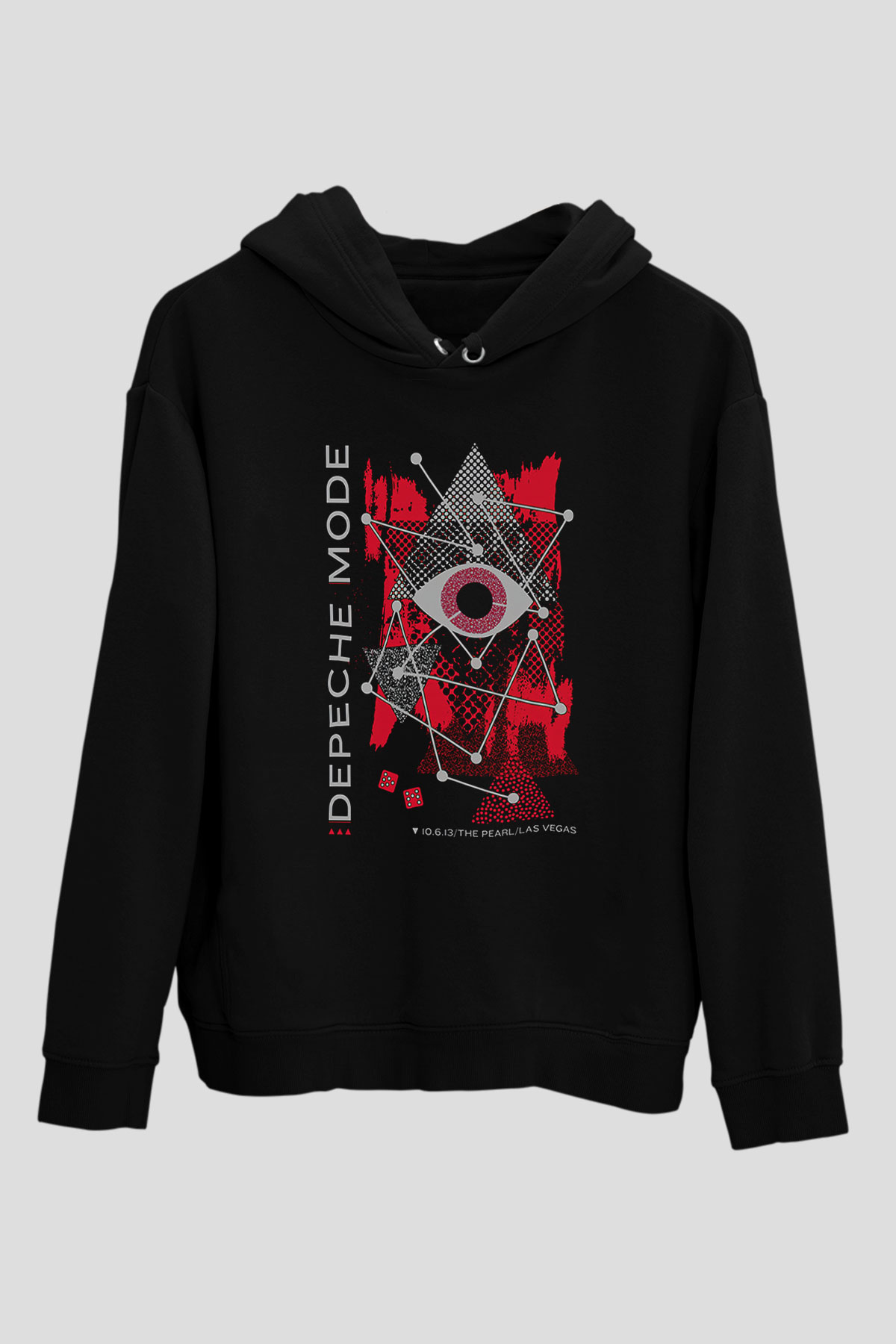 Depeche Mode Siyah Unisex Hoodie