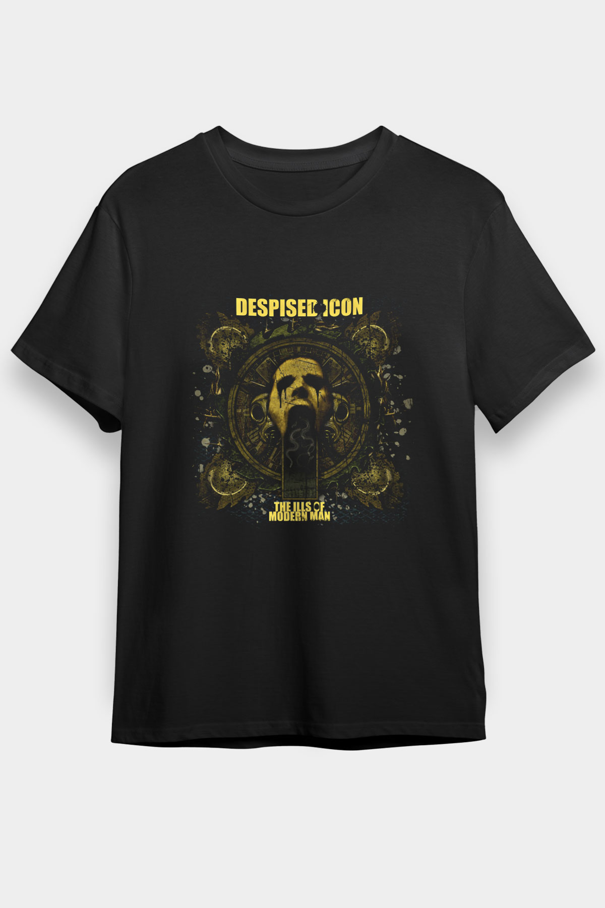Despised Icon Baskılı Unisex Siyah Tişört