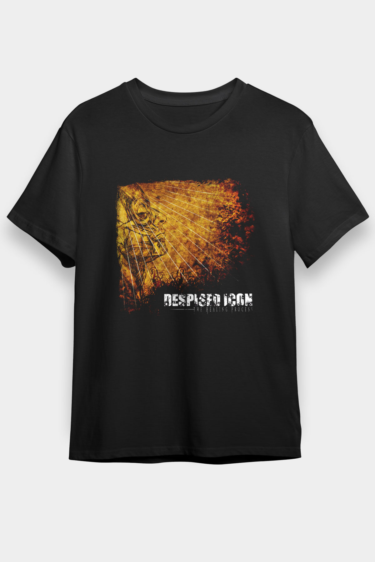 Despised Icon Baskılı Unisex Siyah Tişört
