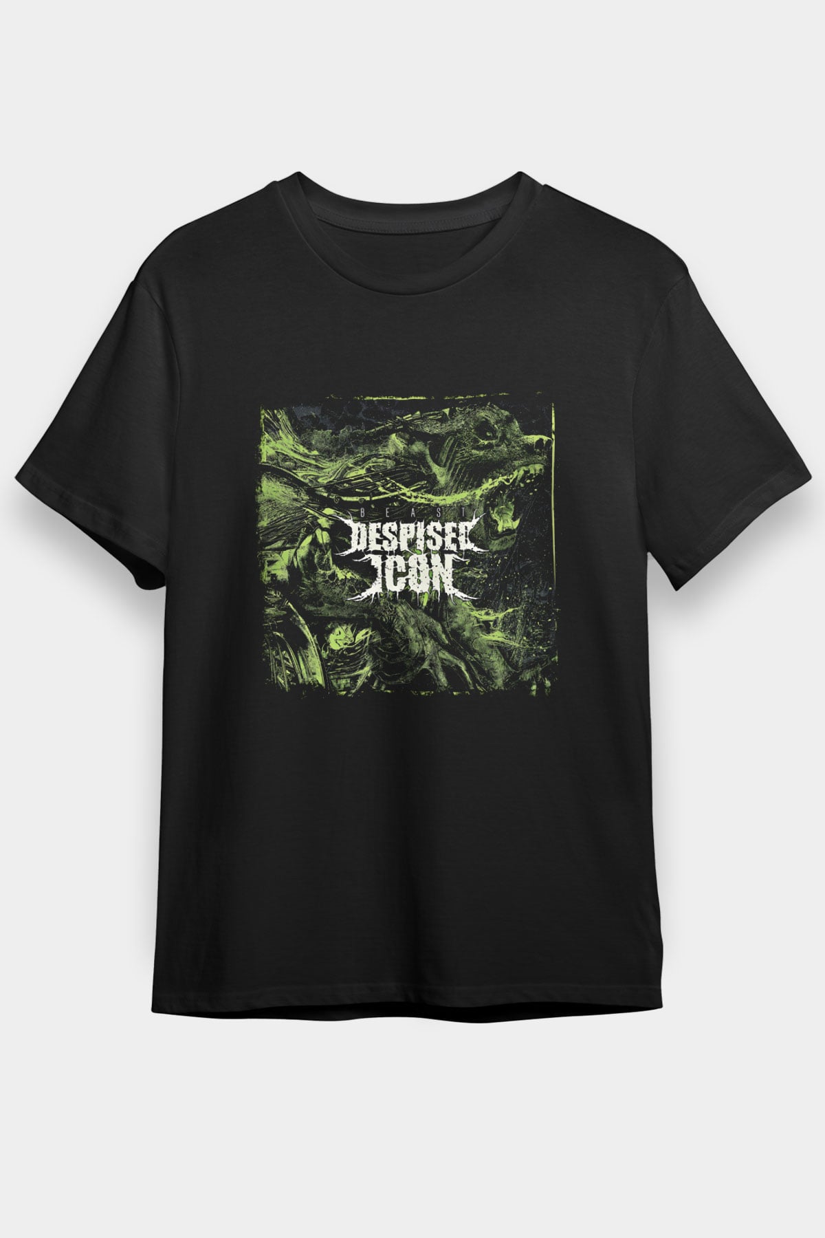 Despised Icon Baskılı Unisex Siyah Tişört