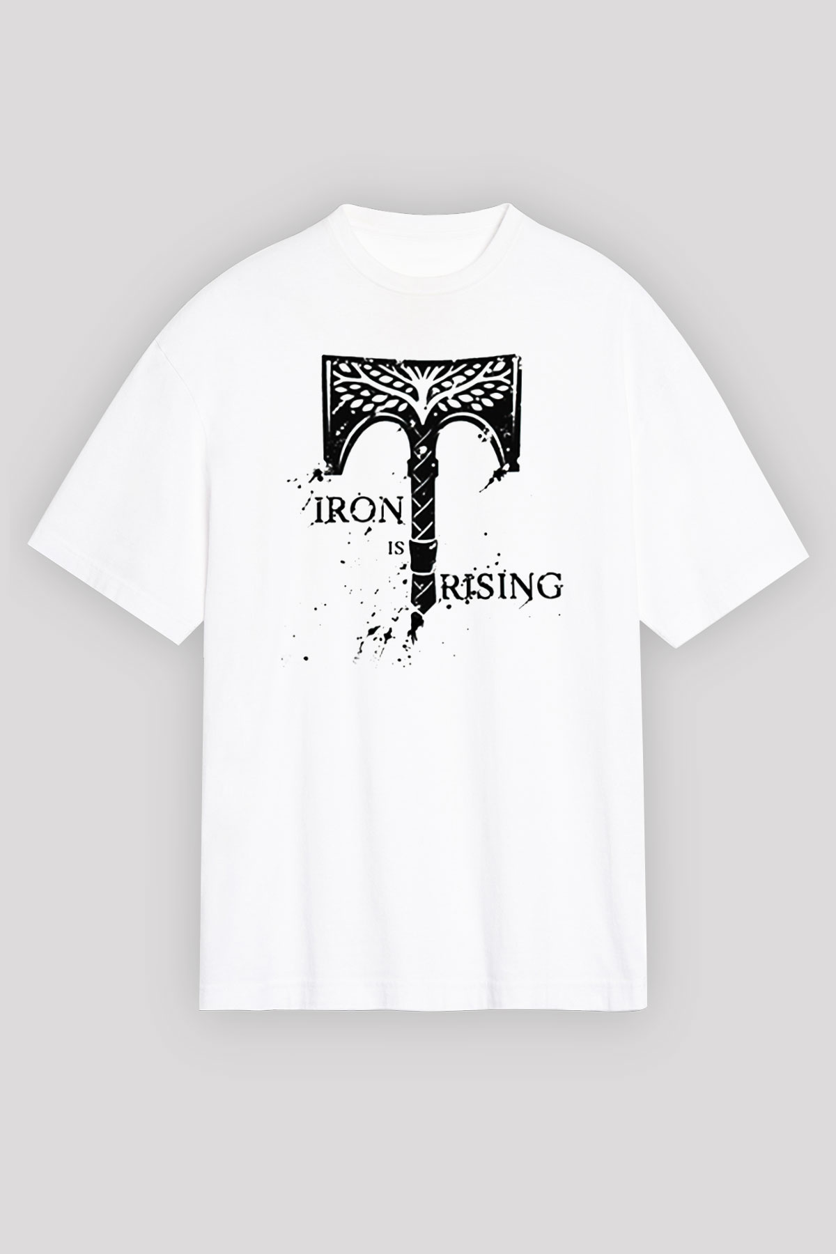 Destiny: Rise of Iron Beyaz Unisex Oversize Tişört T-Shirt