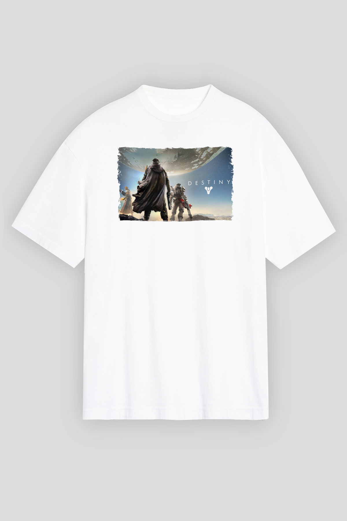 Destiny: Rise of Iron Beyaz Unisex Tişört T-Shirt