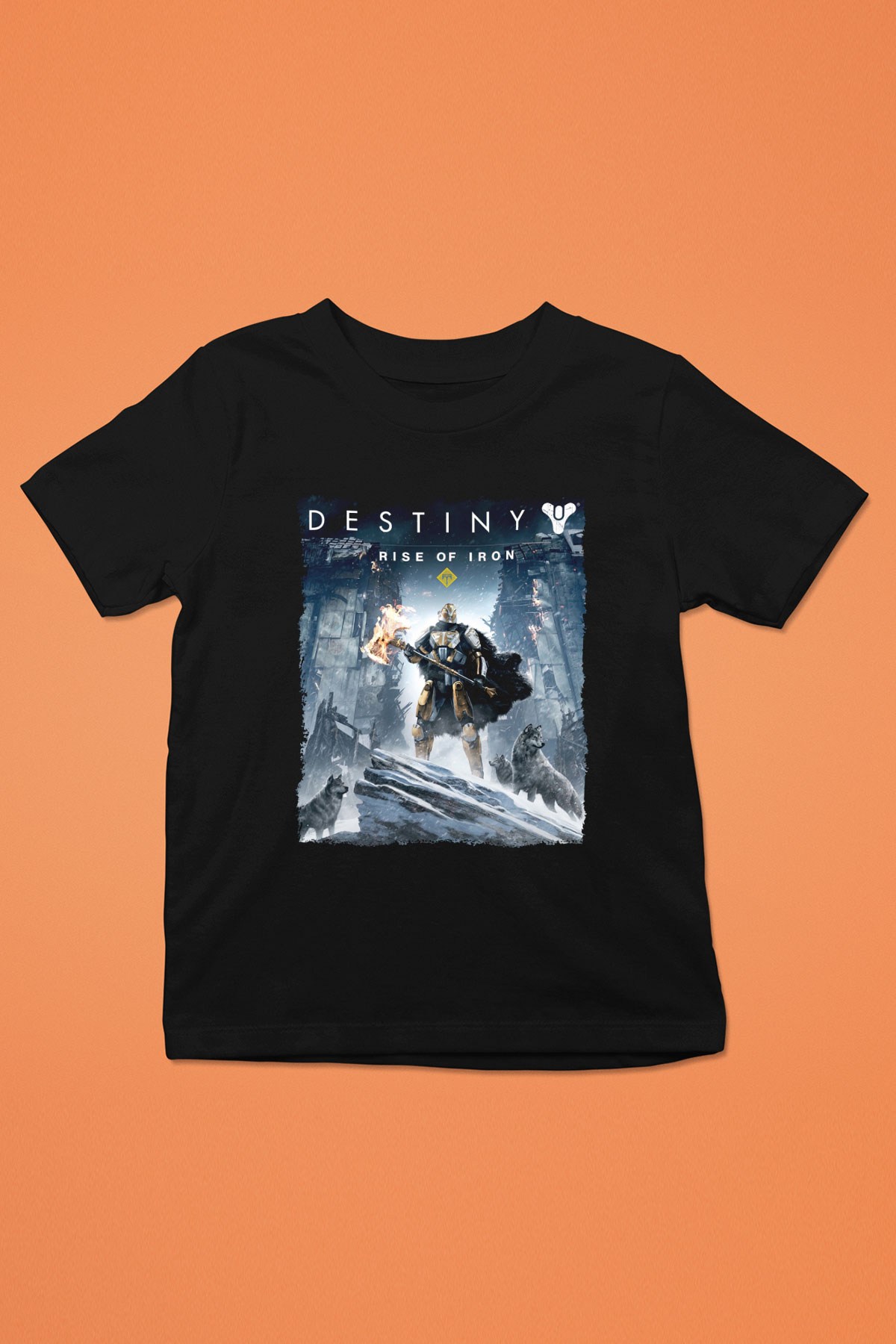 Destiny: Rise of Iron Siyah Unisex Çocuk Tişört