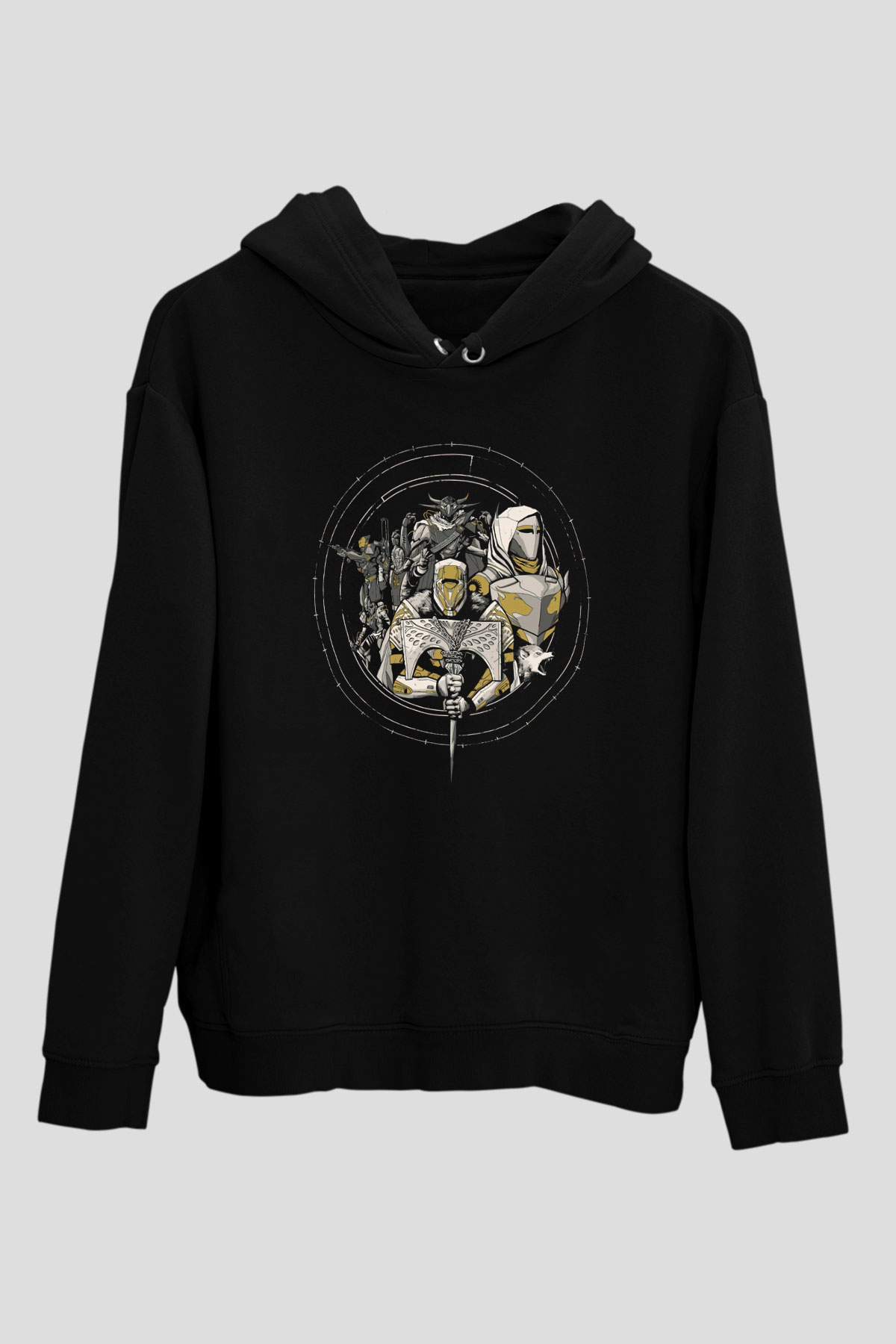 Destiny: Rise of Iron Siyah Unisex Hoodie