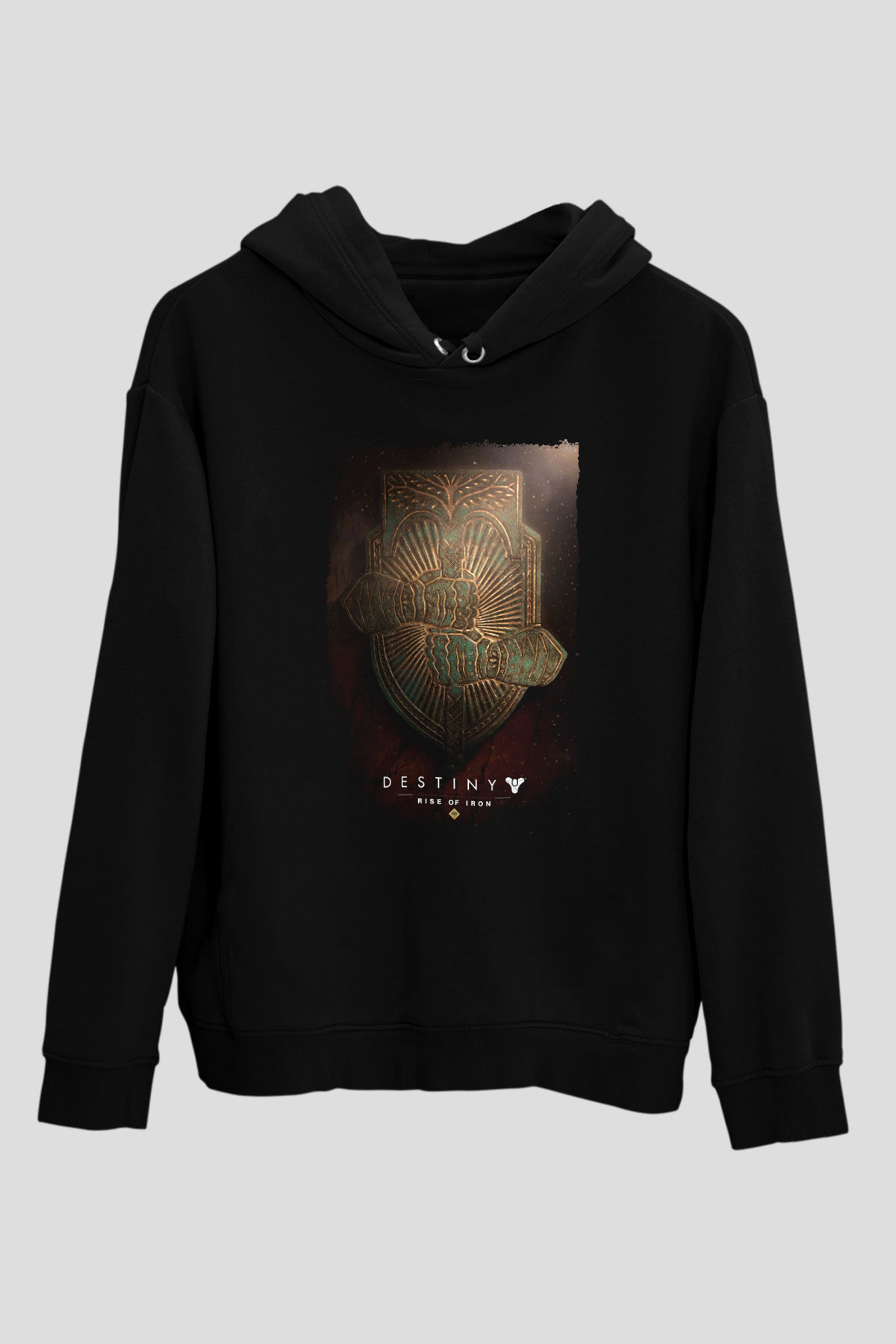 Destiny: Rise of Iron Siyah Unisex Hoodie