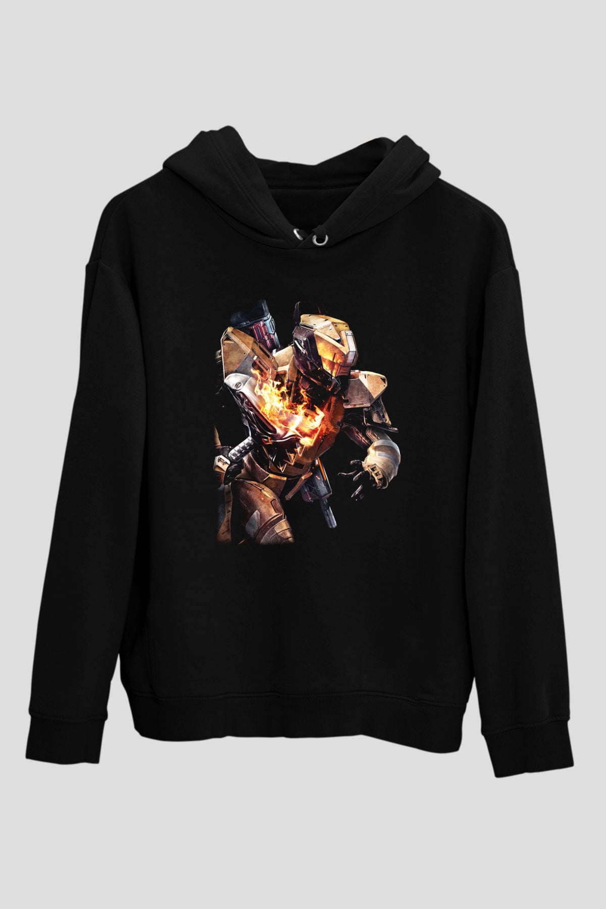 Destiny: Rise of Iron Siyah Unisex Hoodie