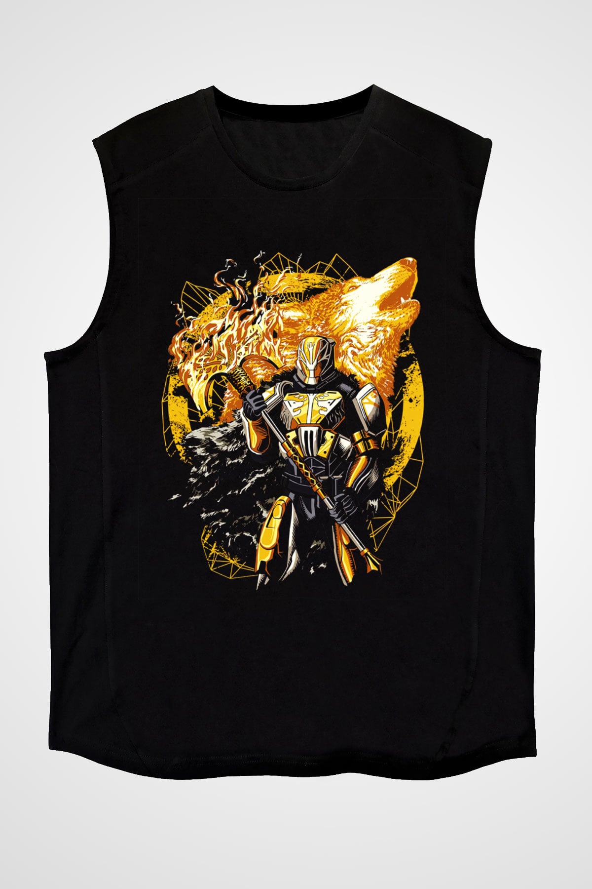 Destiny: Rise of Iron Siyah Unisex Kolsuz Tişört