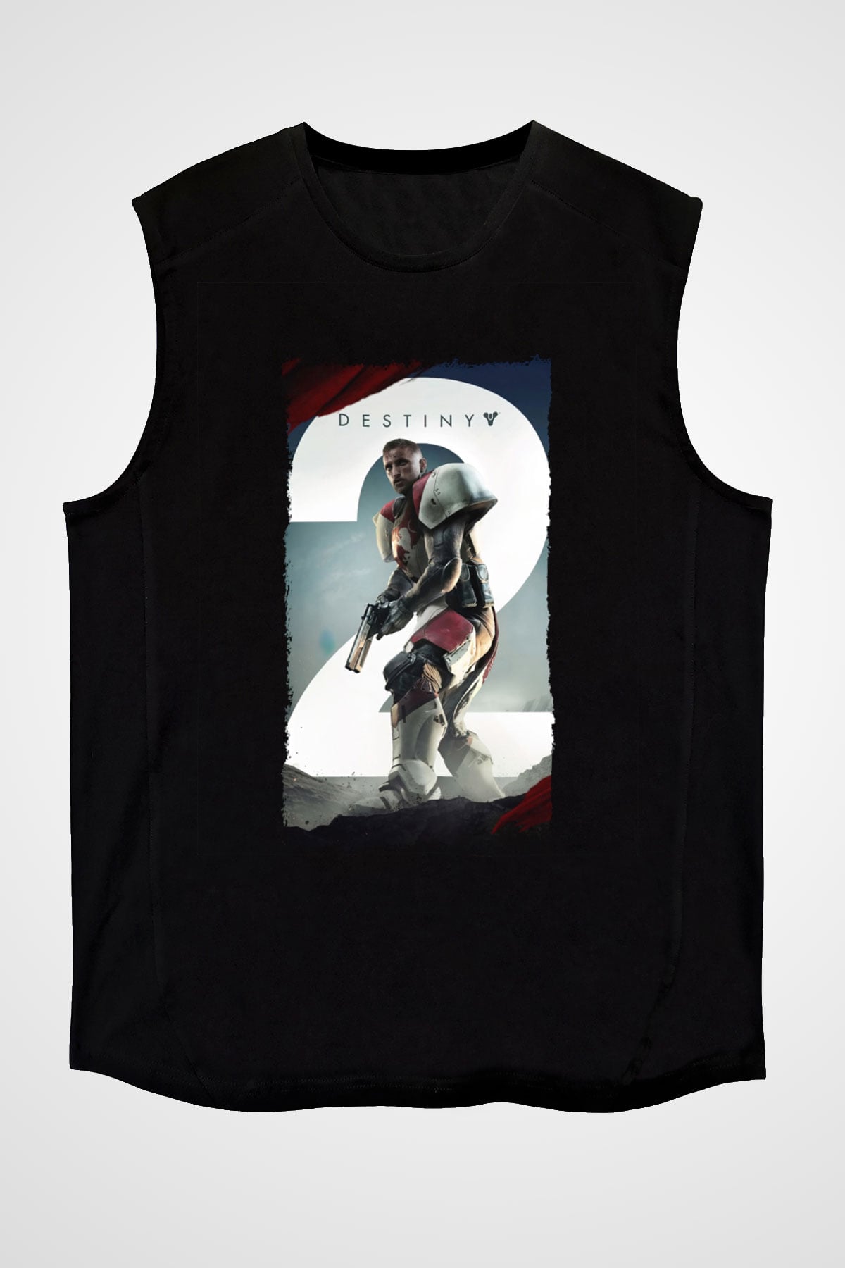 Destiny: Rise of Iron Siyah Unisex Kolsuz Tişört