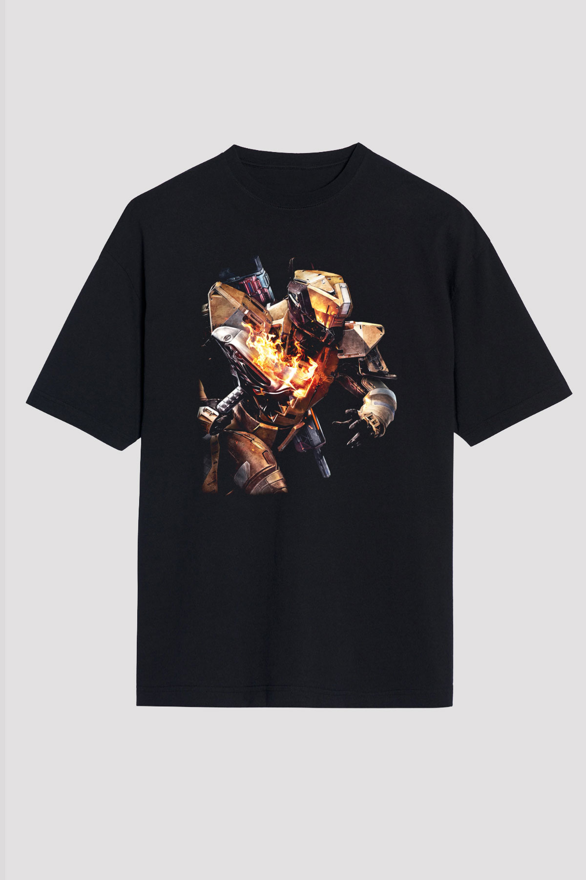 Destiny: Rise of Iron Siyah Unisex Oversize Tişört T-Shirt